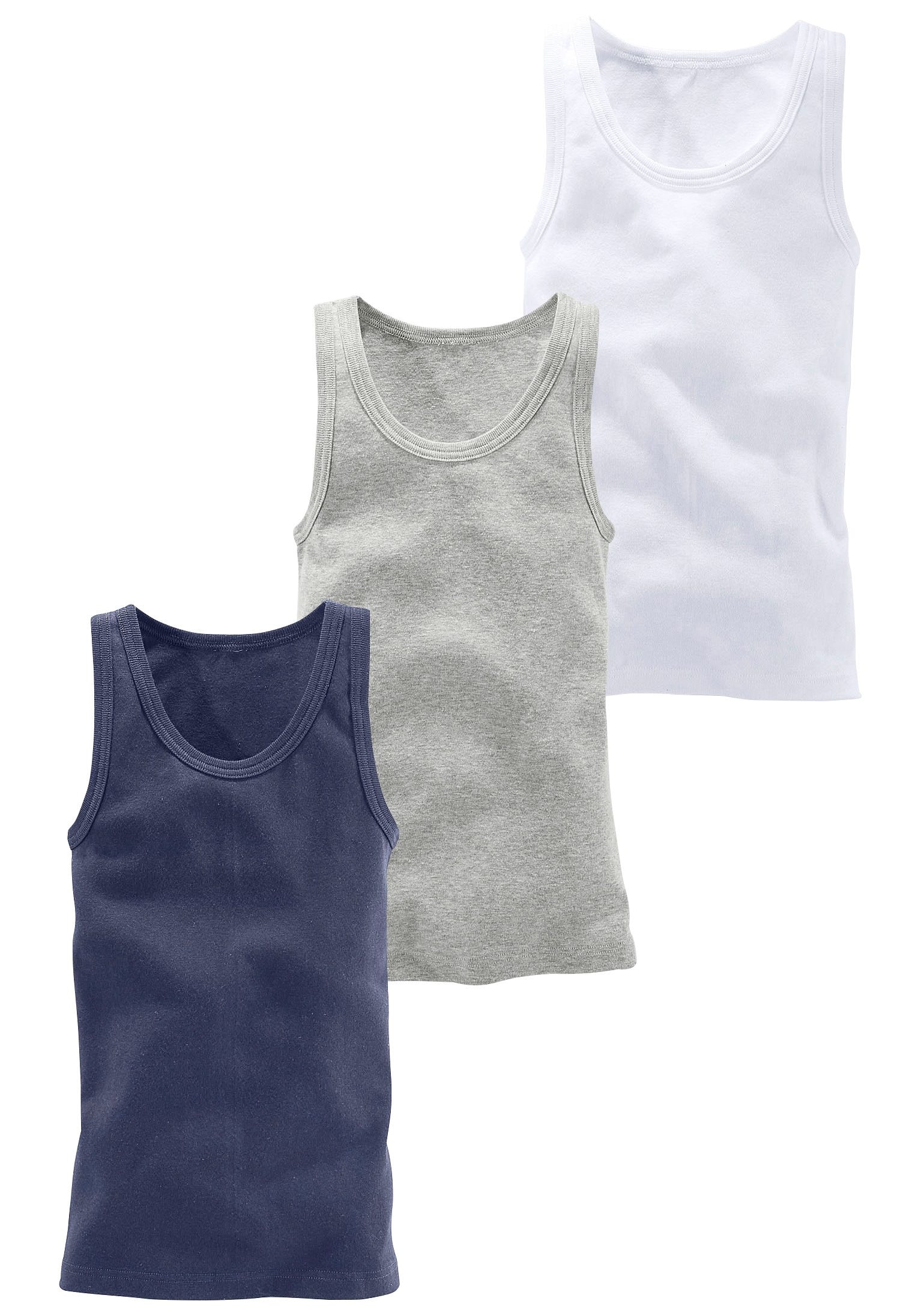 H.I.S Tanktop, (Packung, 3 tlg.), ideal zum Drunterziehen