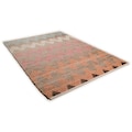 TOM TAILOR Teppich »Pastel Zigzag«, rechteckig, 7 mm Höhe, Flachgewebe, handgewebt, Material: 60% Baumwolle, 40% Jute, Wohnzimmer