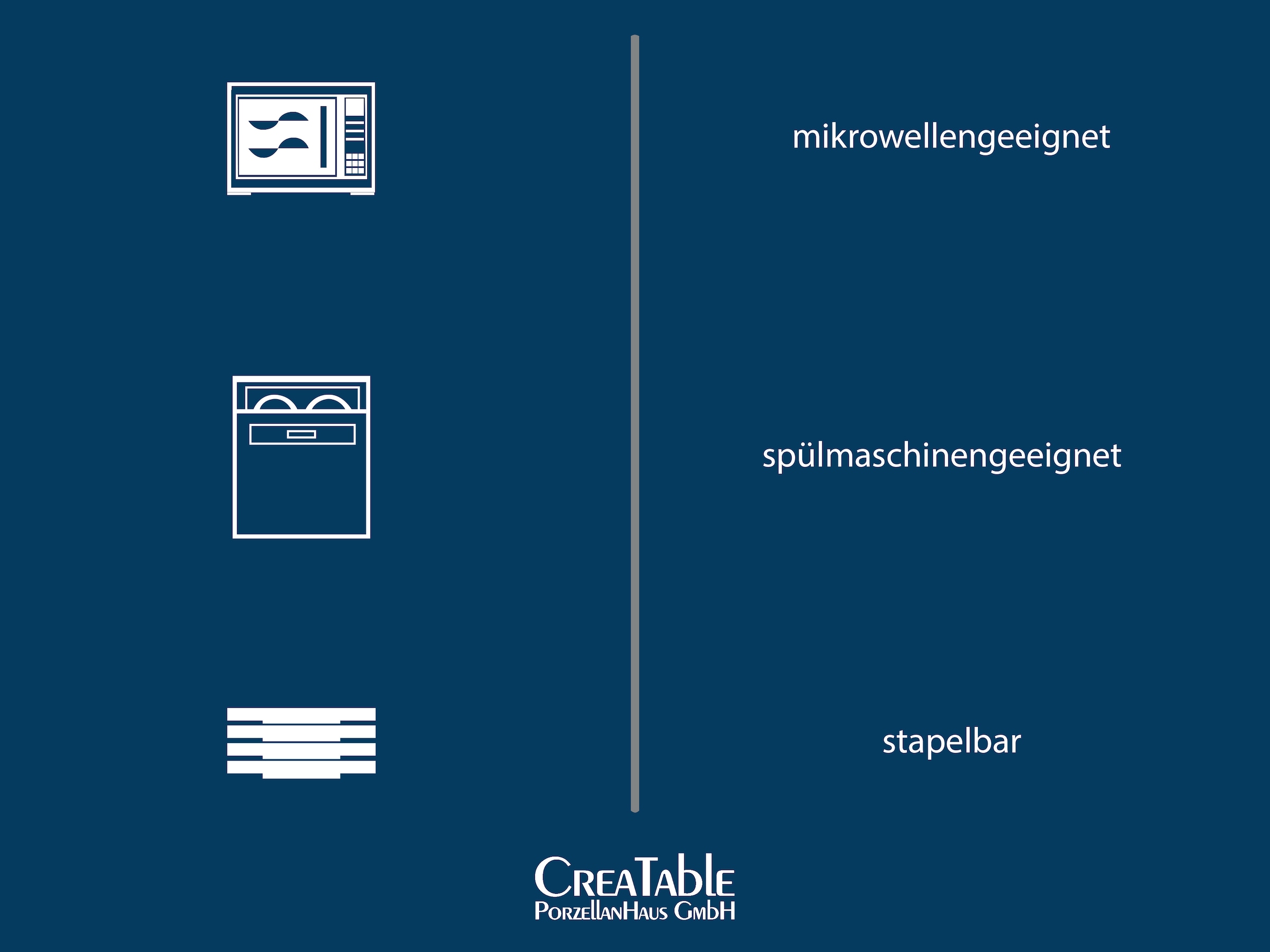 CreaTable Kombiservice »Geschirr-Set Capri«, (Set, 16 tlg., Kaffeeservice und Tafelservice im Set, für 4 Personen), Service, intensiv blaue Reaktivfarbe, Bicolor, 16 Teile für 4 Personen