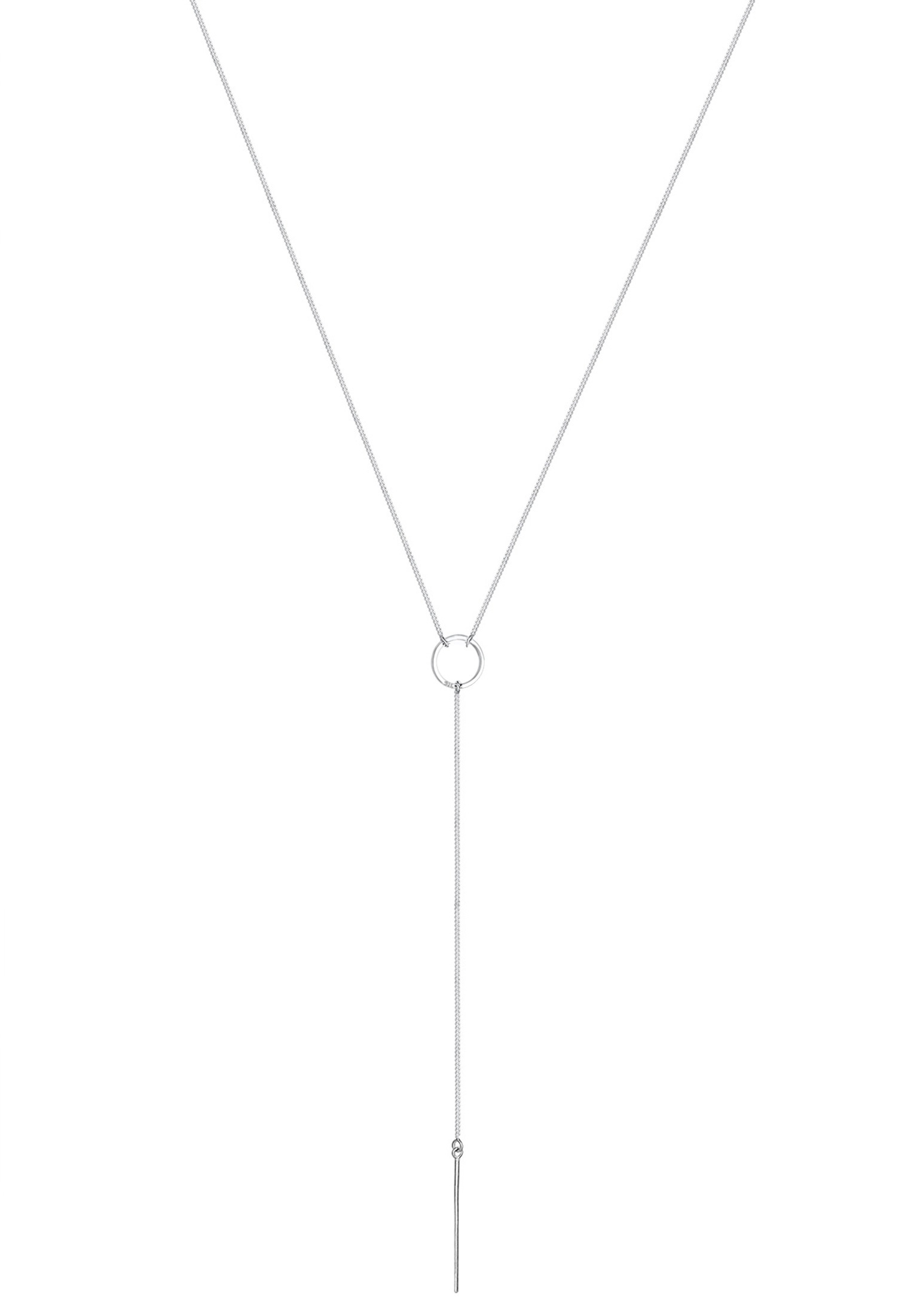 Elli Y-Kette »Halskette Y-Kette Trend Minimal 925 Silber«