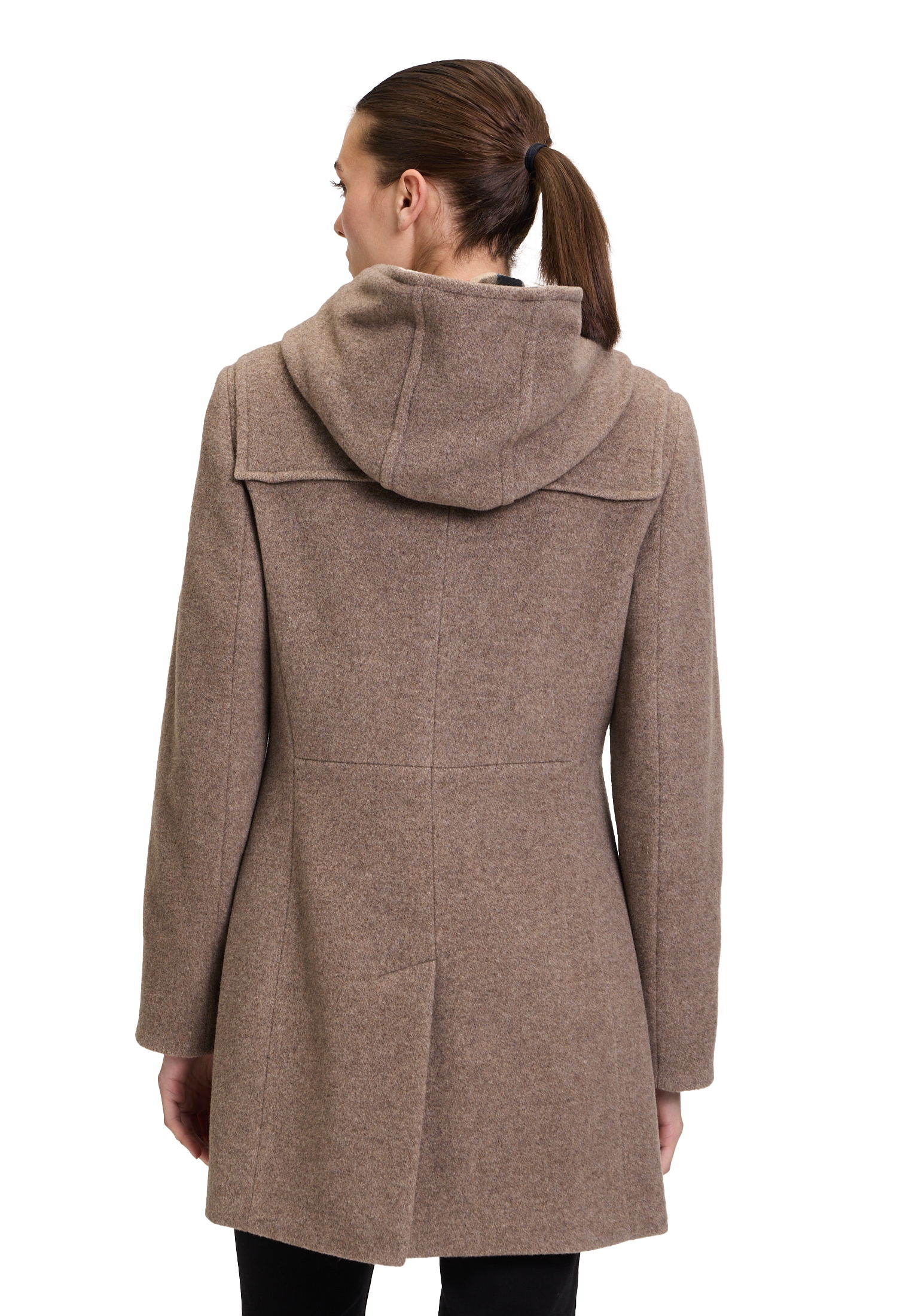 Gil Bret Wolljacke »Dufflecoat mit Kapuze«