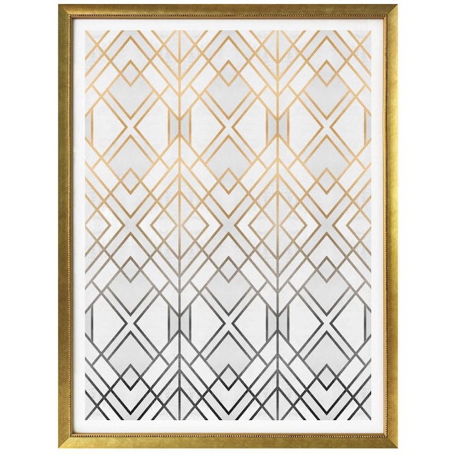 Wall-Art Poster »Gold und Silber«, Schriftzug, (1 St.) online bei OTTO