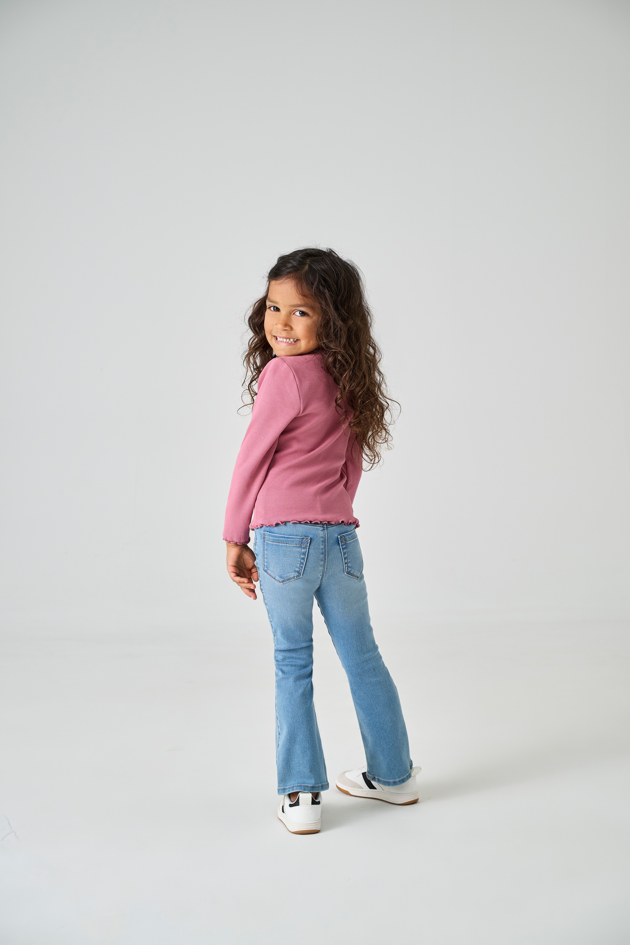 KIDS ONLY Bootcut-Jeans »KMGROYAL FLARED FLOWER JEANS NOOS«