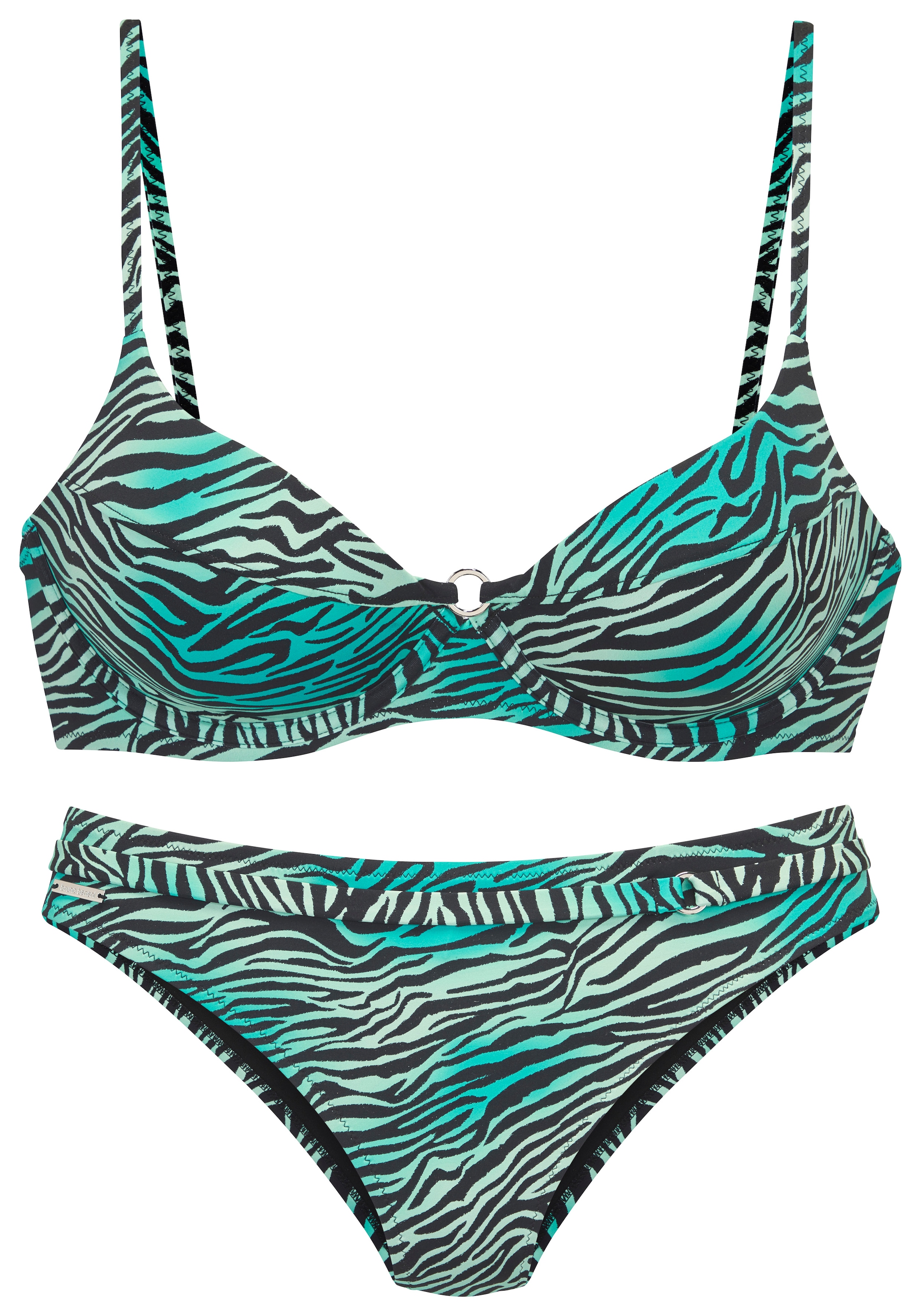Bruno Banani Bügel-Bikini mit Ziergürtel