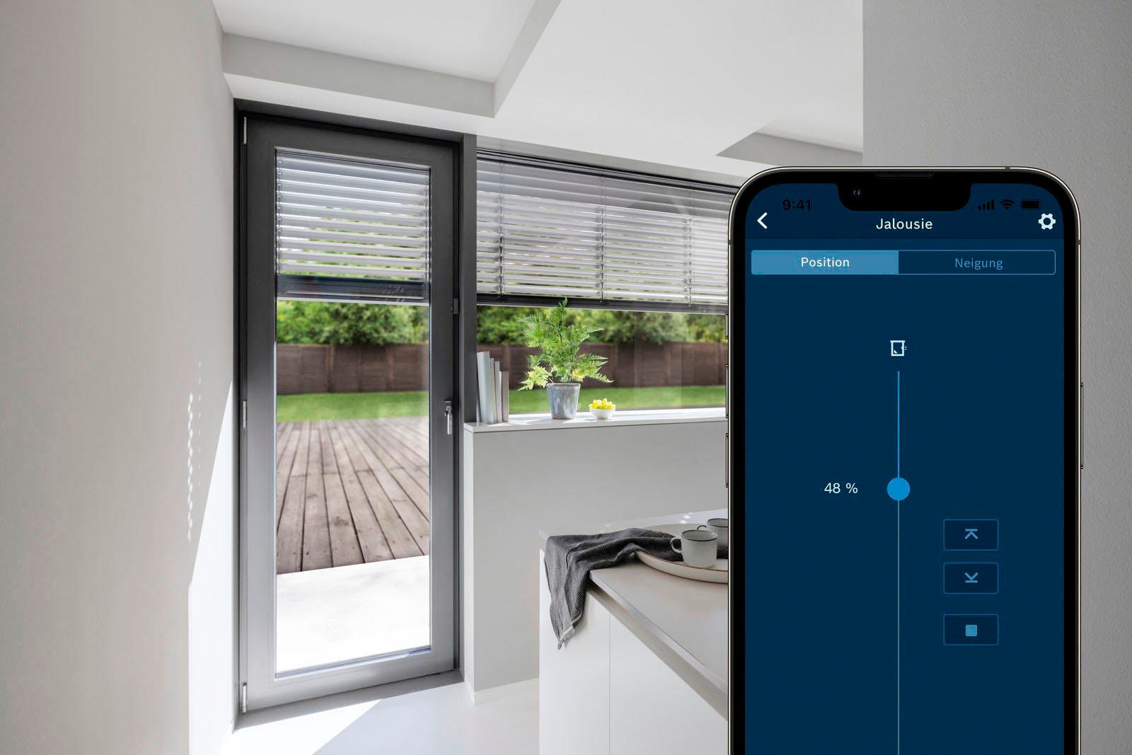 BOSCH Smart-Home-Station »Smart Home Set mit Controller II und 4 Licht-/Rollladensteuerungen«