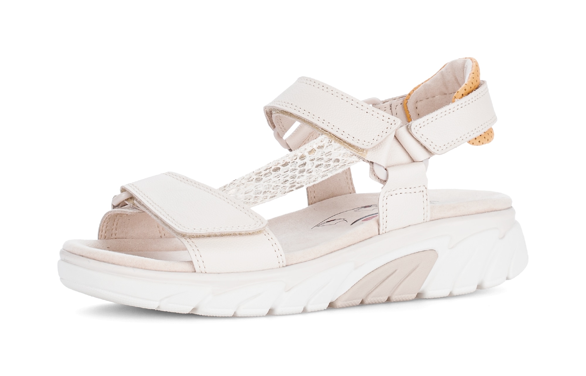 rollingsoft Sandalette  Keilabsatz, Riemchensandale im Trekking-Look, G-Weite (=weit)