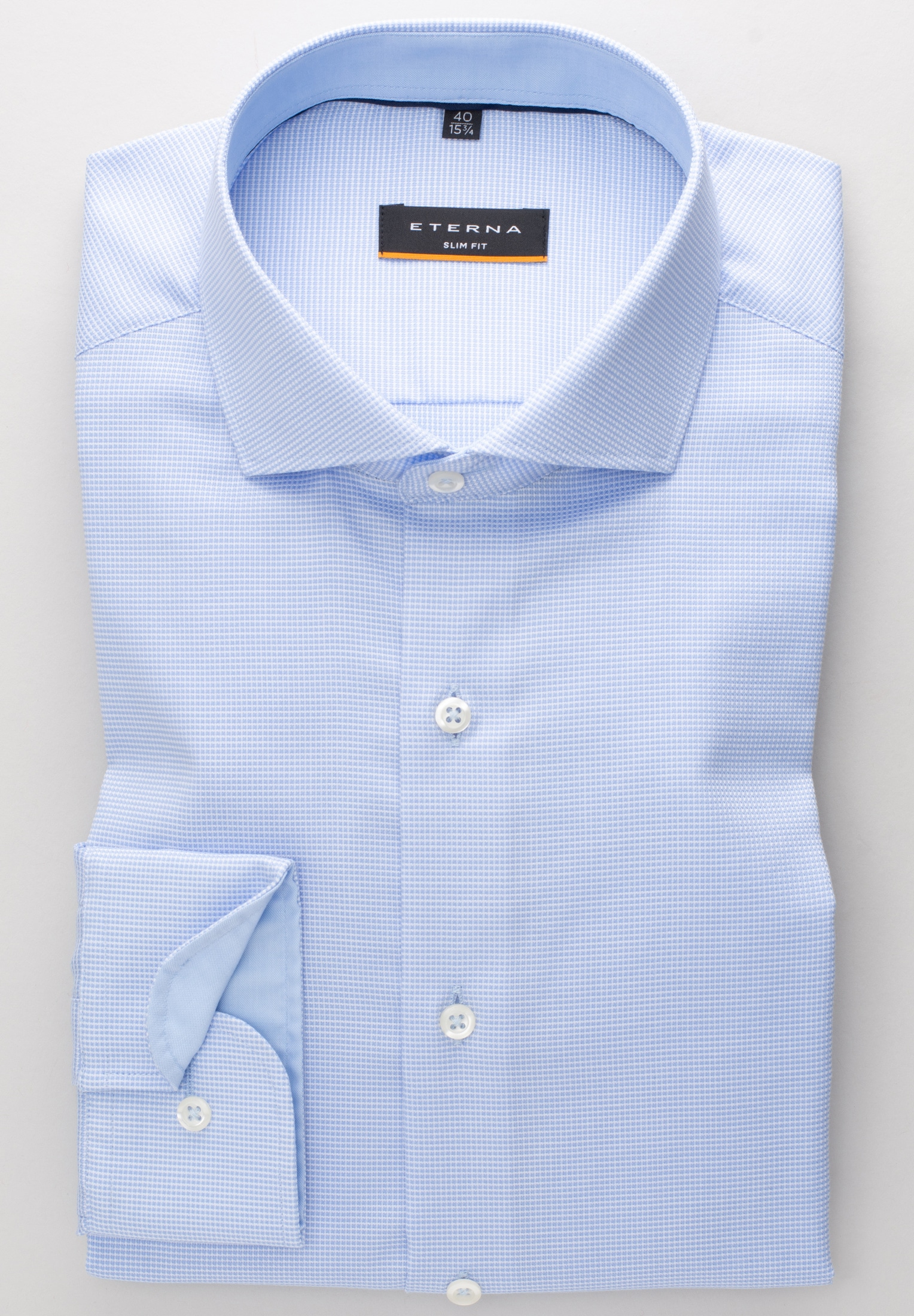 Eterna Langarmhemd »SLIM FIT«, NON IRON (bügelfrei)
