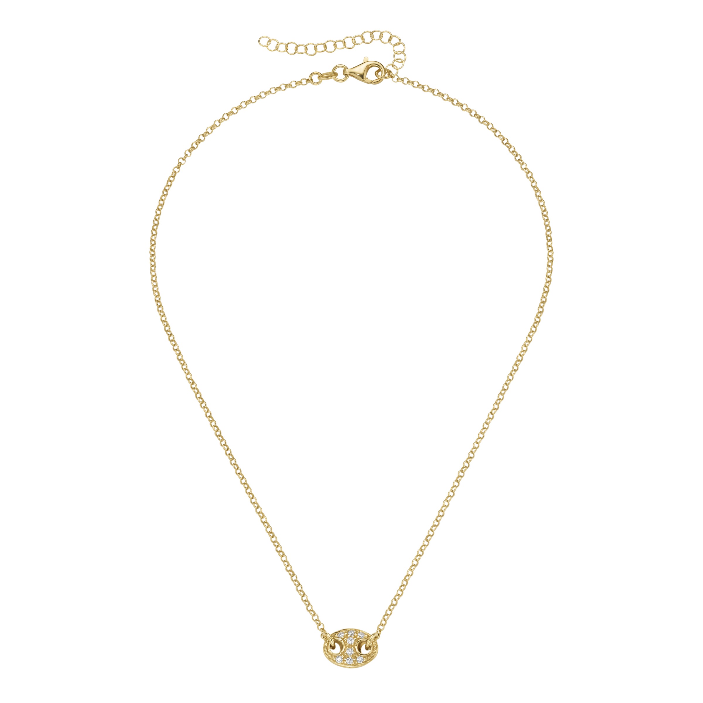Smart Jewel Collier »Collier Mittelteil mit Zirkonia, Silber 925«