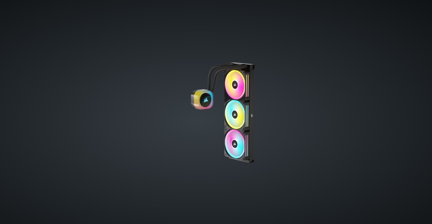 Corsair CPU Kühler »iCUE LINK H150i RGB AIO, 360mm Radiator«
