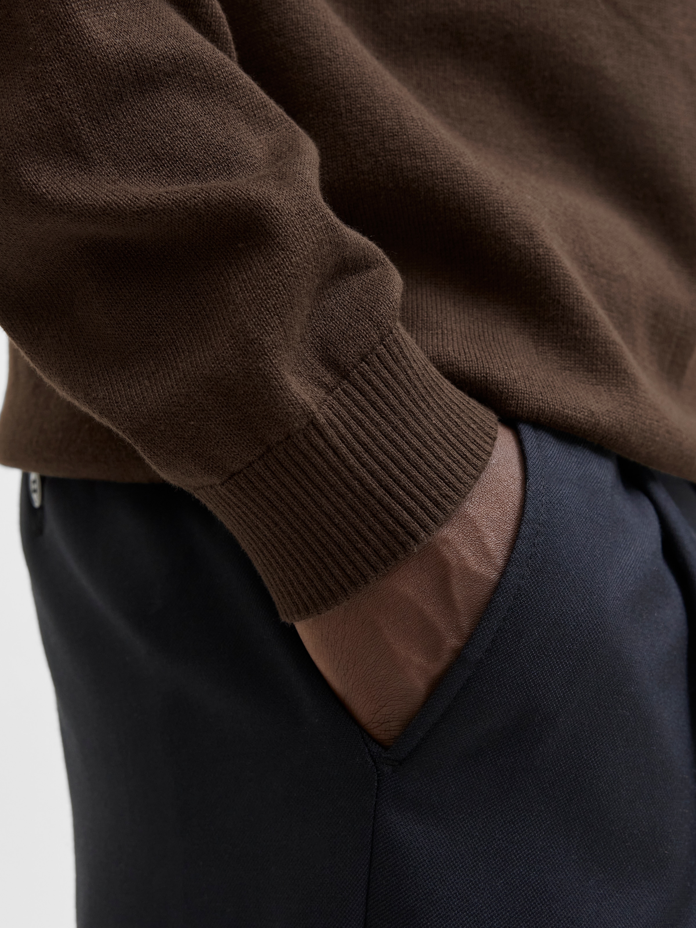 Jack & Jones Rundhalspullover »JJEBASIC KNIT CREW NECK NOOS«, mit Rundhalsausschnitt