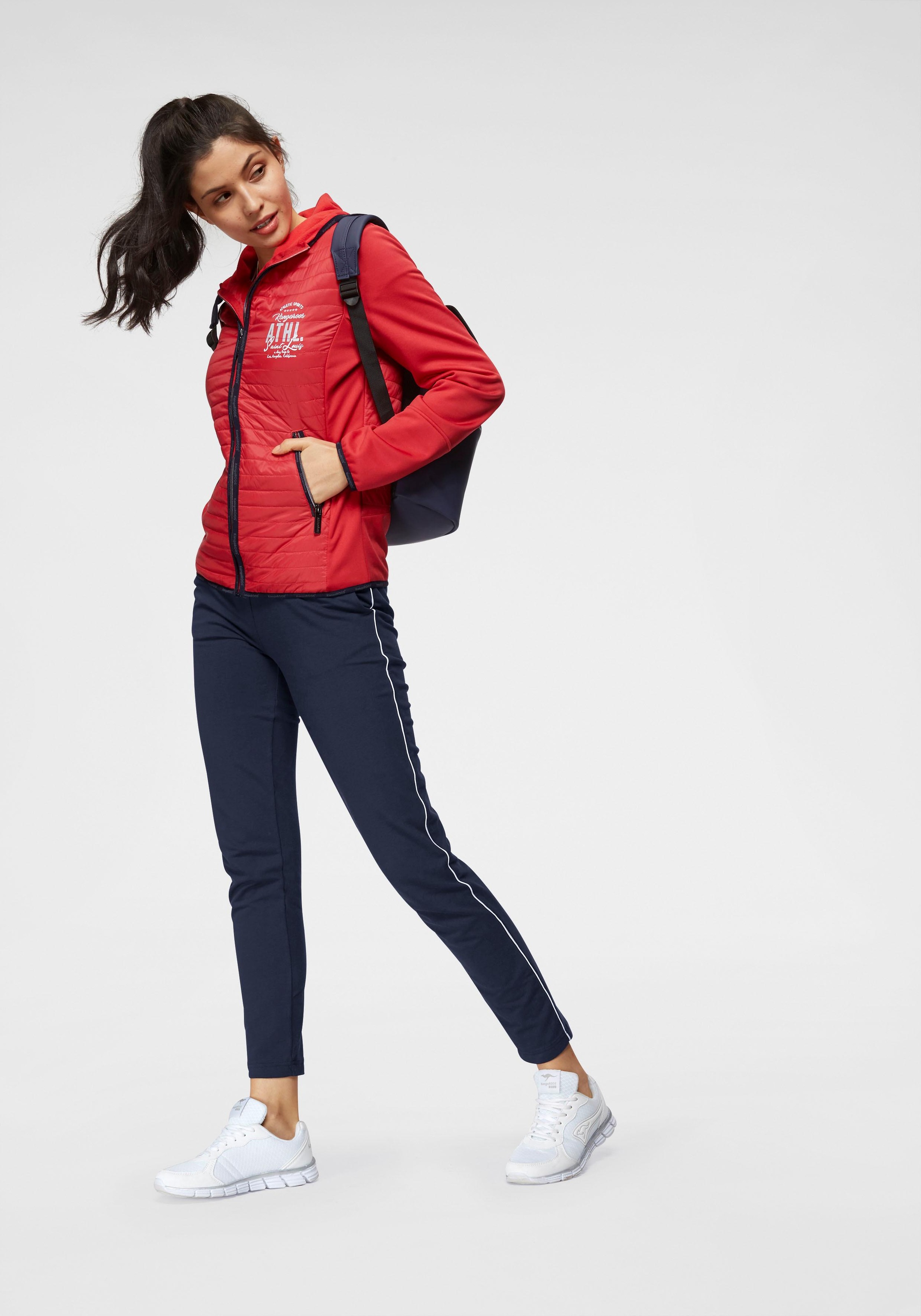KangaROOS Jogger Pants, mit seitlichem Kontraststreifen