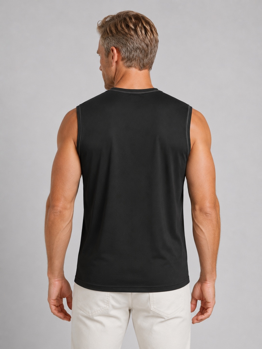 LPO Laufshirt »Michael Funktionstop II« Schnelltrocknend, eng sportlich, Halsblende