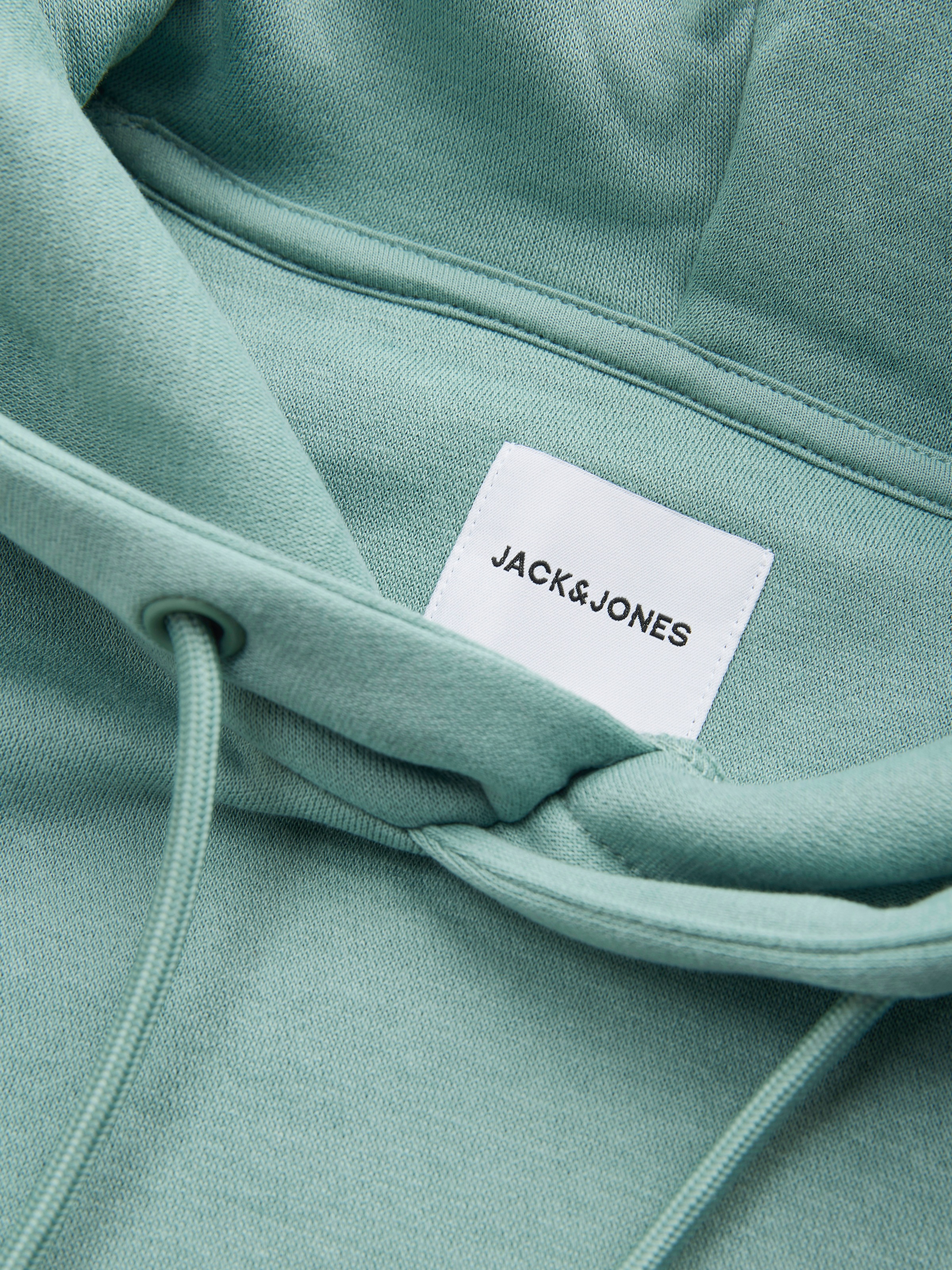 Jack & Jones Kapuzensweatshirt »JJEBRADLEY SWEAT HOOD NOOS«, Materialmix, relaxed fit
