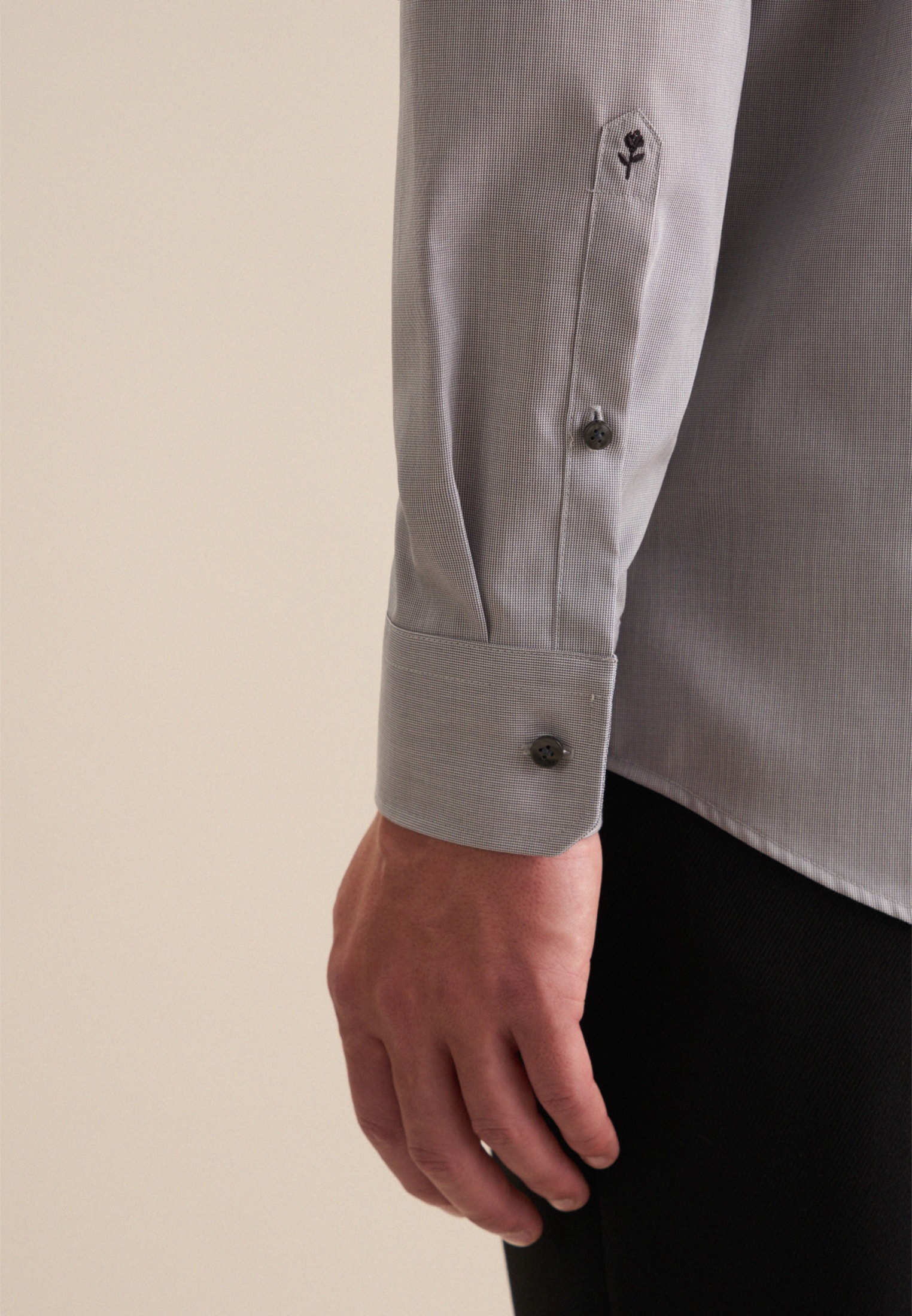 seidensticker Businesshemd »Comfort«, Comfort Langarm Kentkragen Uni