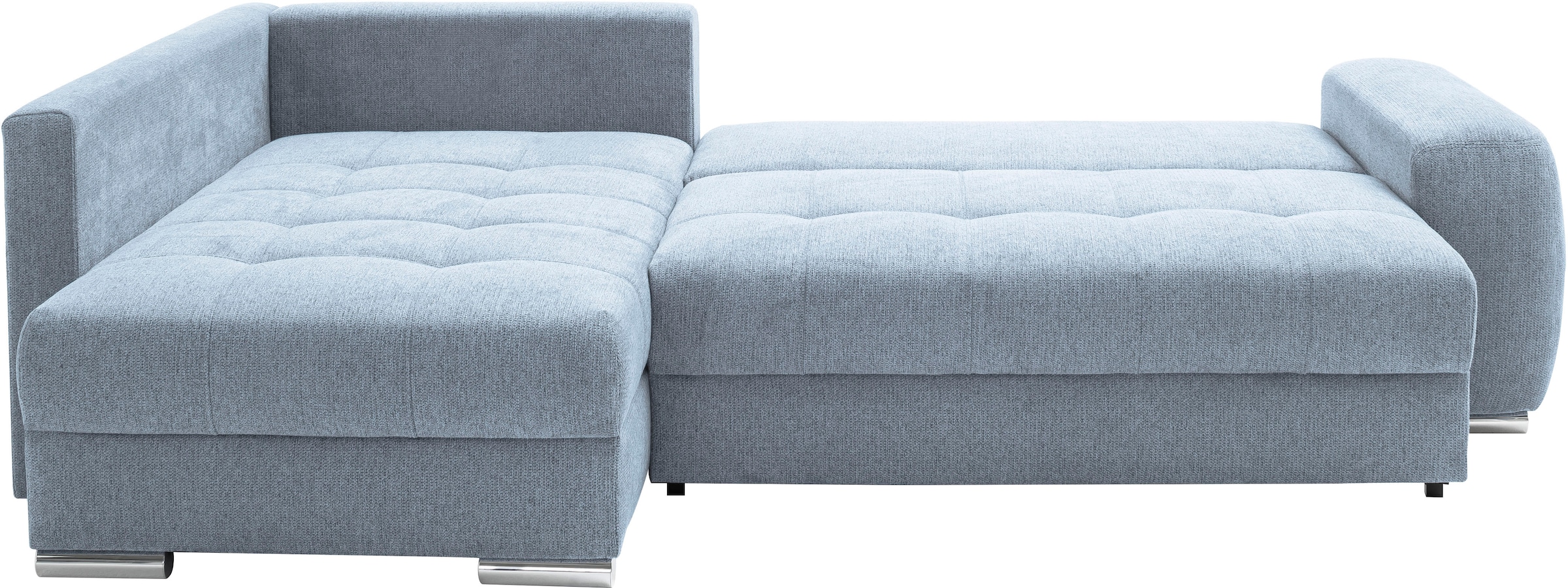 Mr. Couch Ecksofa »Mykonos, L-Form, Dauerschläfer« Mit Boxpring-Taschenfederkern