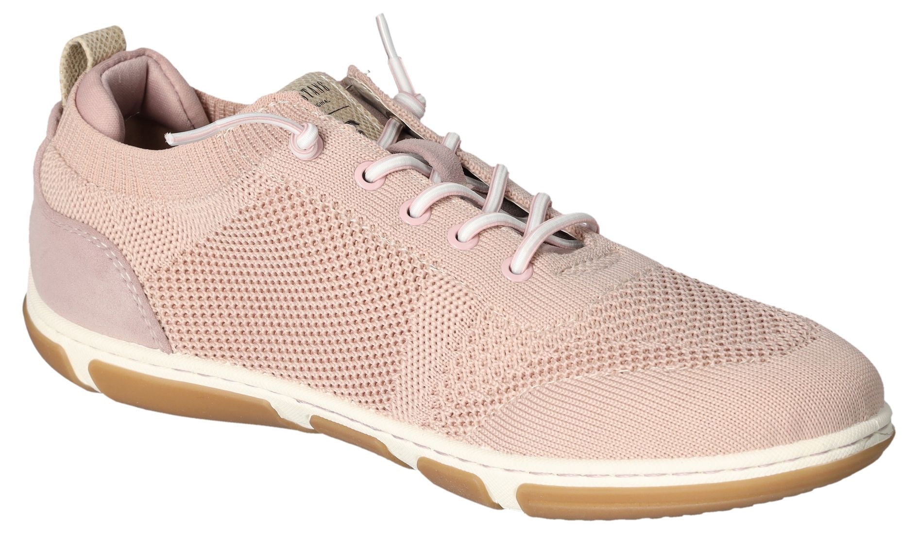 Mustang Shoes Slip-On Sneaker, Freizeitschuh, Halbschuh, Schlupfschuh, mit Elastik-Schnürsenkel