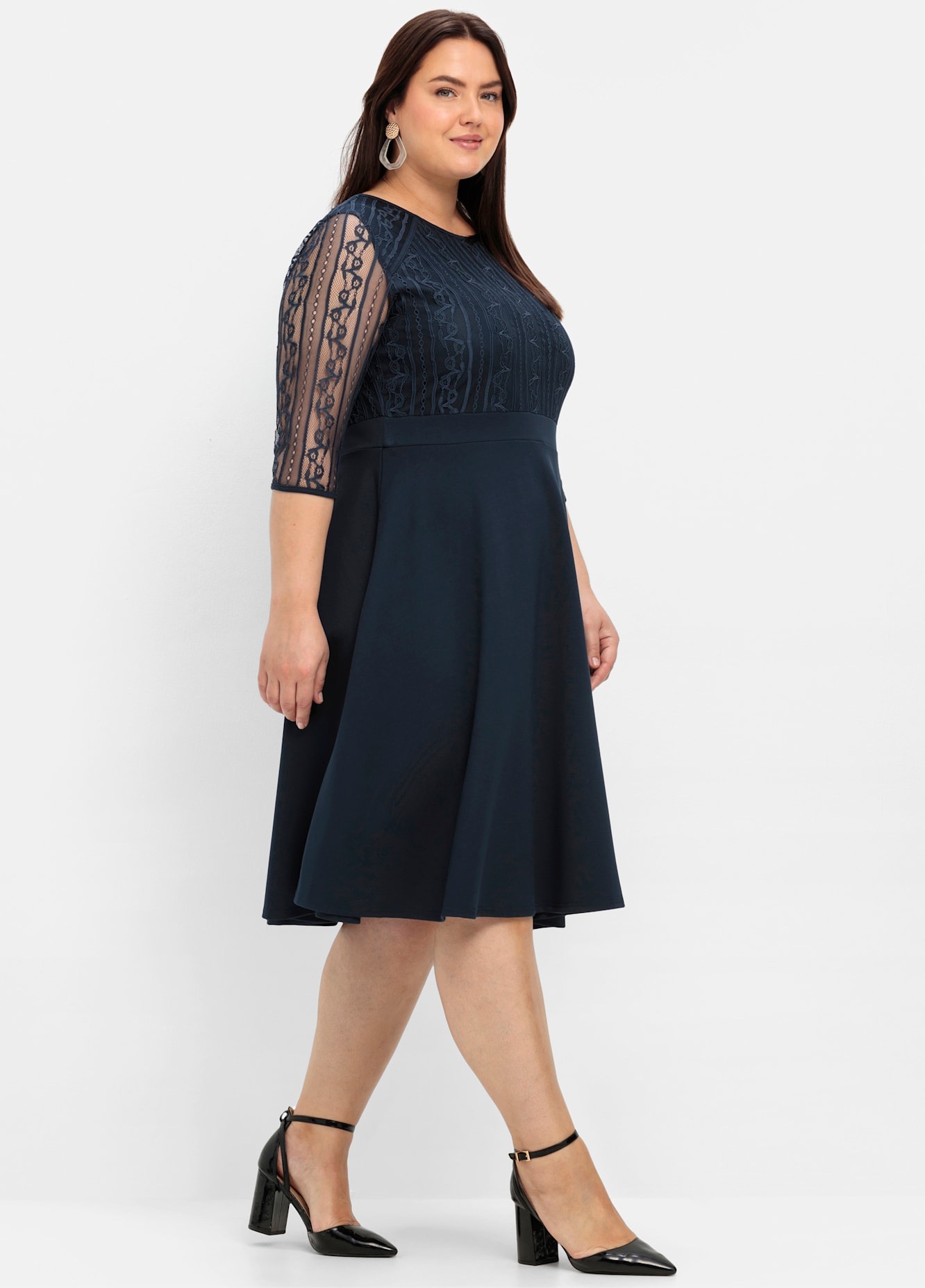 Sheego Cocktailkleid »Abendkleid«