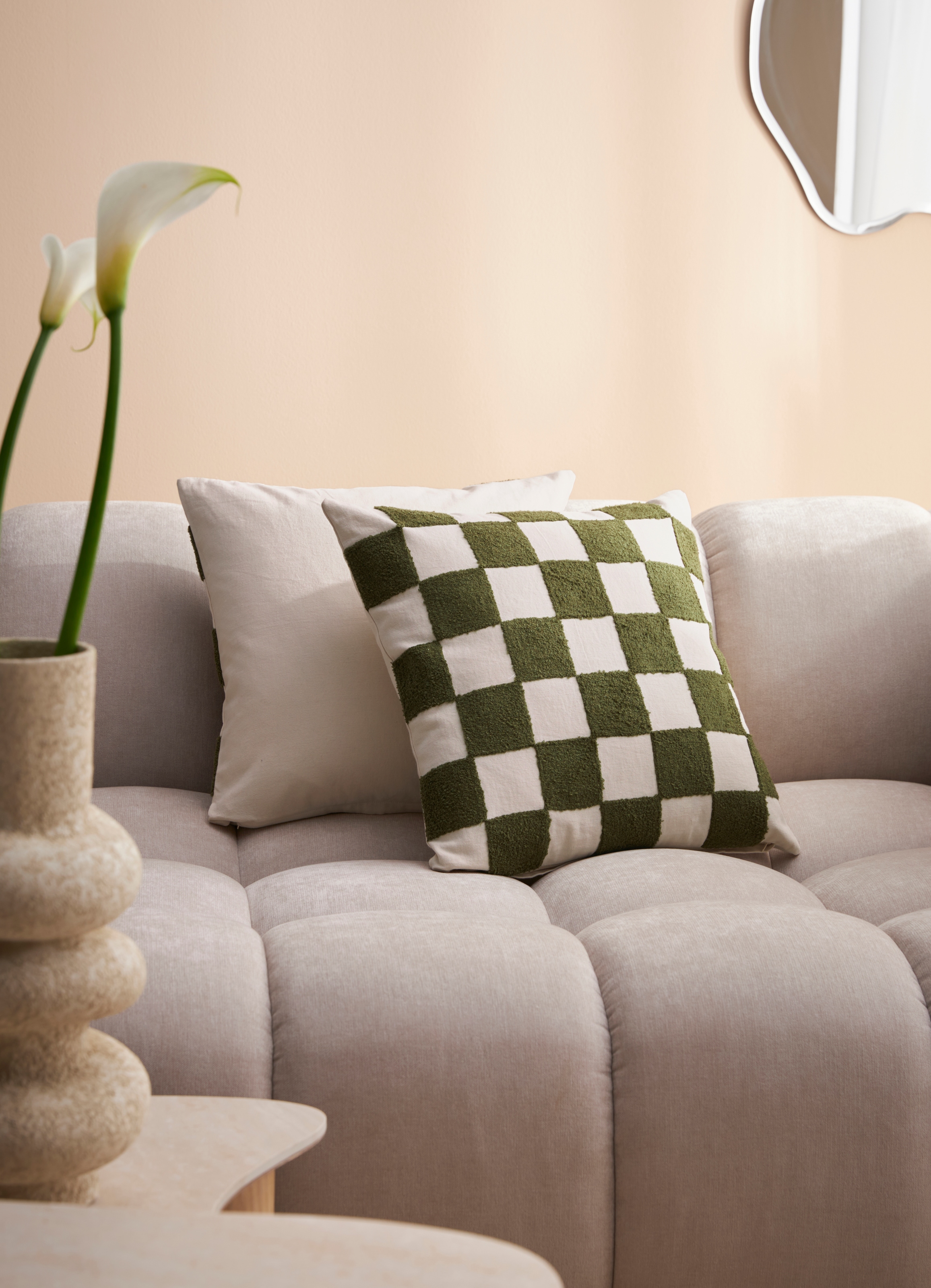 homsy by Ana Johnson Dekokissen »Glamery« 100 % Baumwolle, edle 3D Stickerei, zweiseitiges Design, ohne Füllung