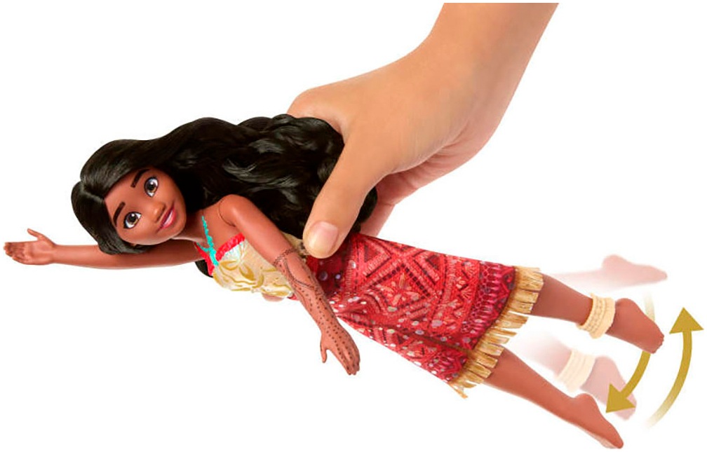Mattel® Anziehpuppe »Disney Vaiana 2, Schwimmende Tautai Vaiana«, mit Farbwechselfunktion