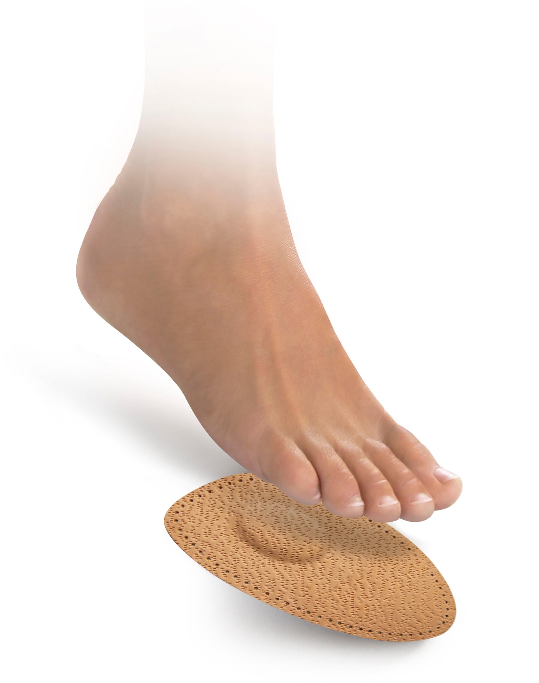 Fußgut Spreizfußpolster »Spreizfuß-Halbsohle mit Stützpelotte«, (2 tlg.), entlastet den Vorfuß, passt in fast alle Schuhe, entlastet Ballen