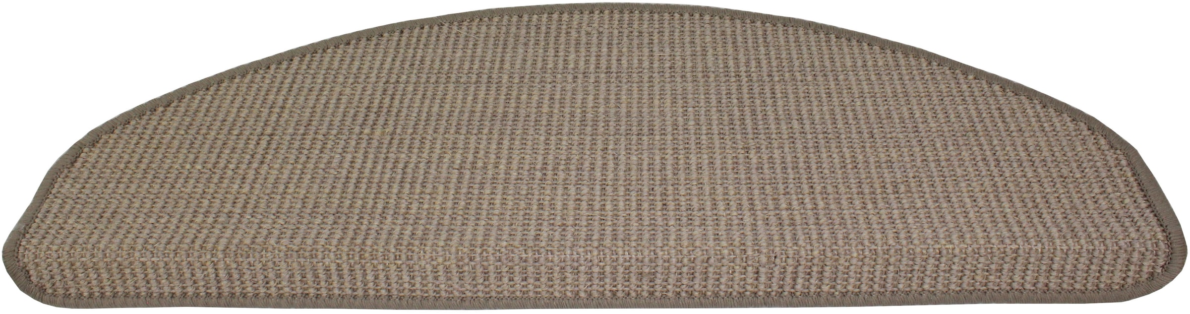 Dekowe Stufenmatte »Mara S2« halbrund 5 mm Höhe 100% Sisal, große Farbauswahl, selbstklebend, auch als Set 15 Stück