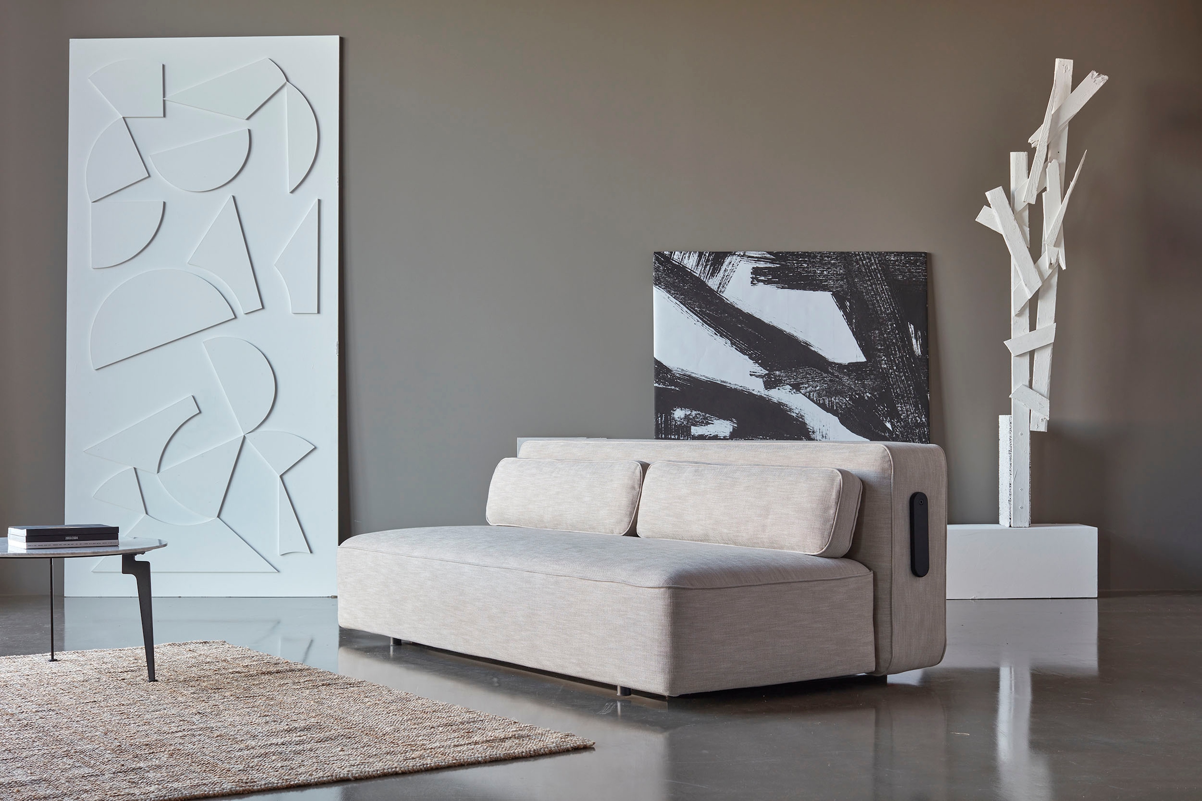 INNOVATION LIVING ™ Schlafsofa »YONATA Sofa im aktuellen Design, hoher Komfort, elegant und hochwertig«, komfortable Taschenfederkernpolsterung, Breite Liegefläche 149 cm