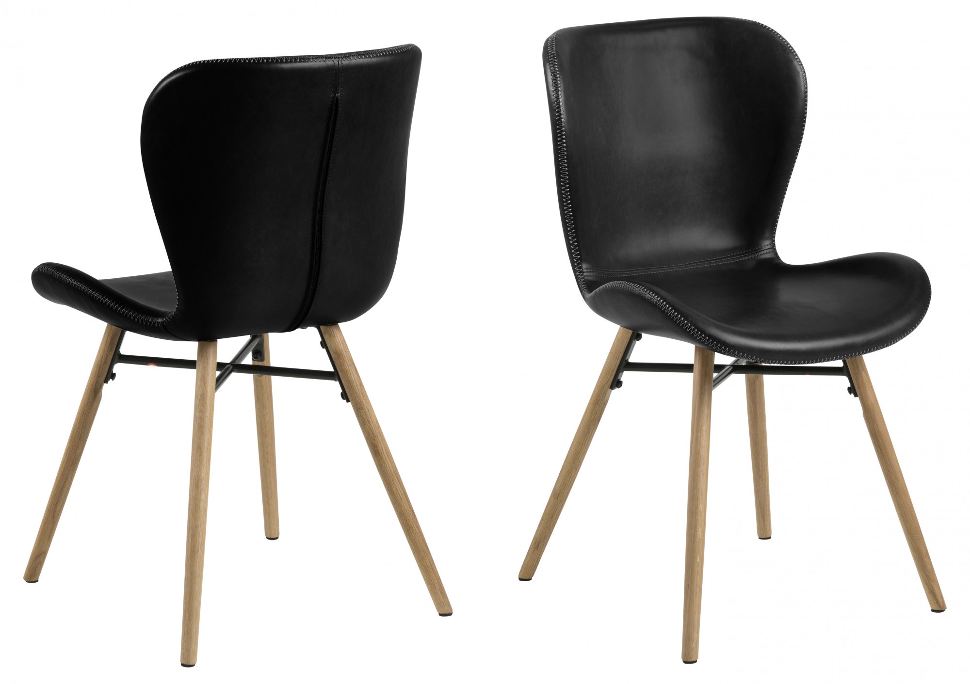 ACTONA GROUP Esszimmerstuhl, (Set), 2 St., in verschiedenen Bezugsqualitäten
