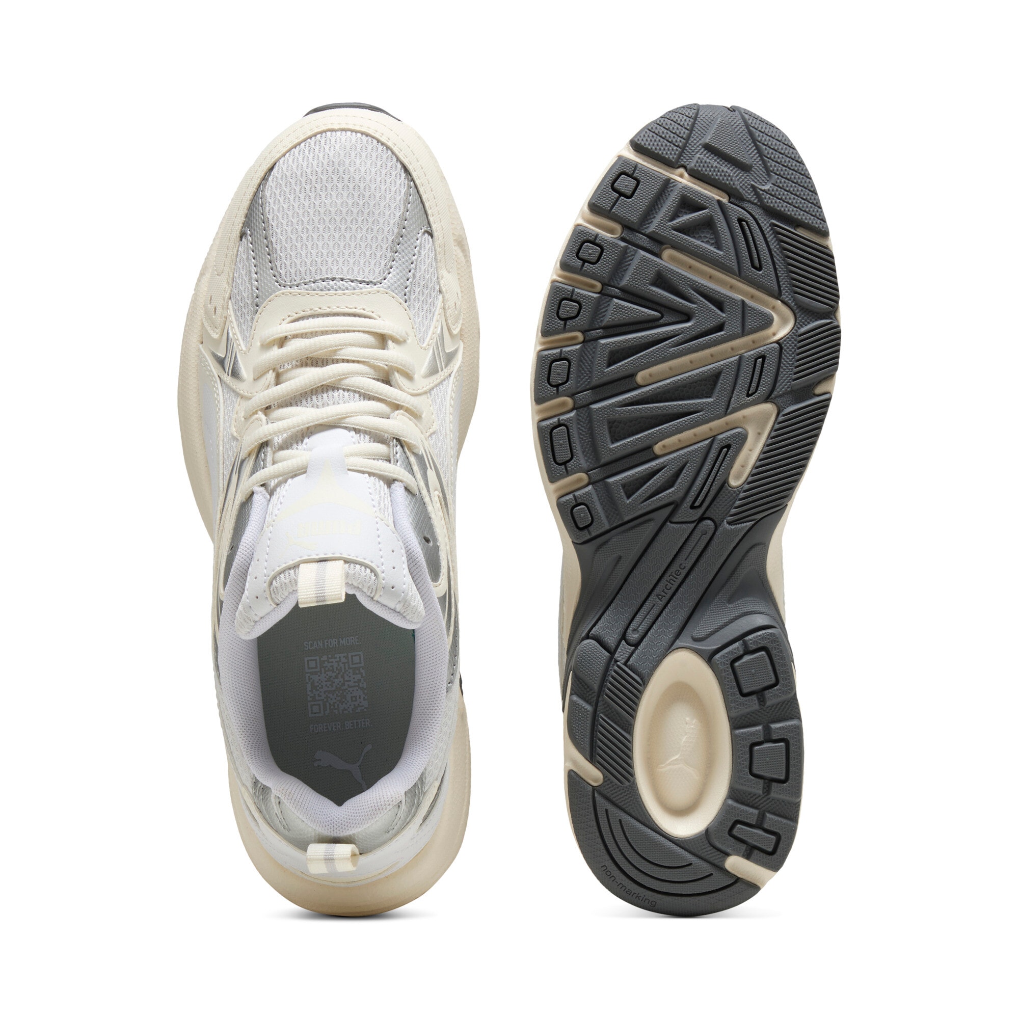 PUMA Sneaker »MILENIO TECH_«  mit Schnürung, leicht profiliert, aus Textil und Synthetik