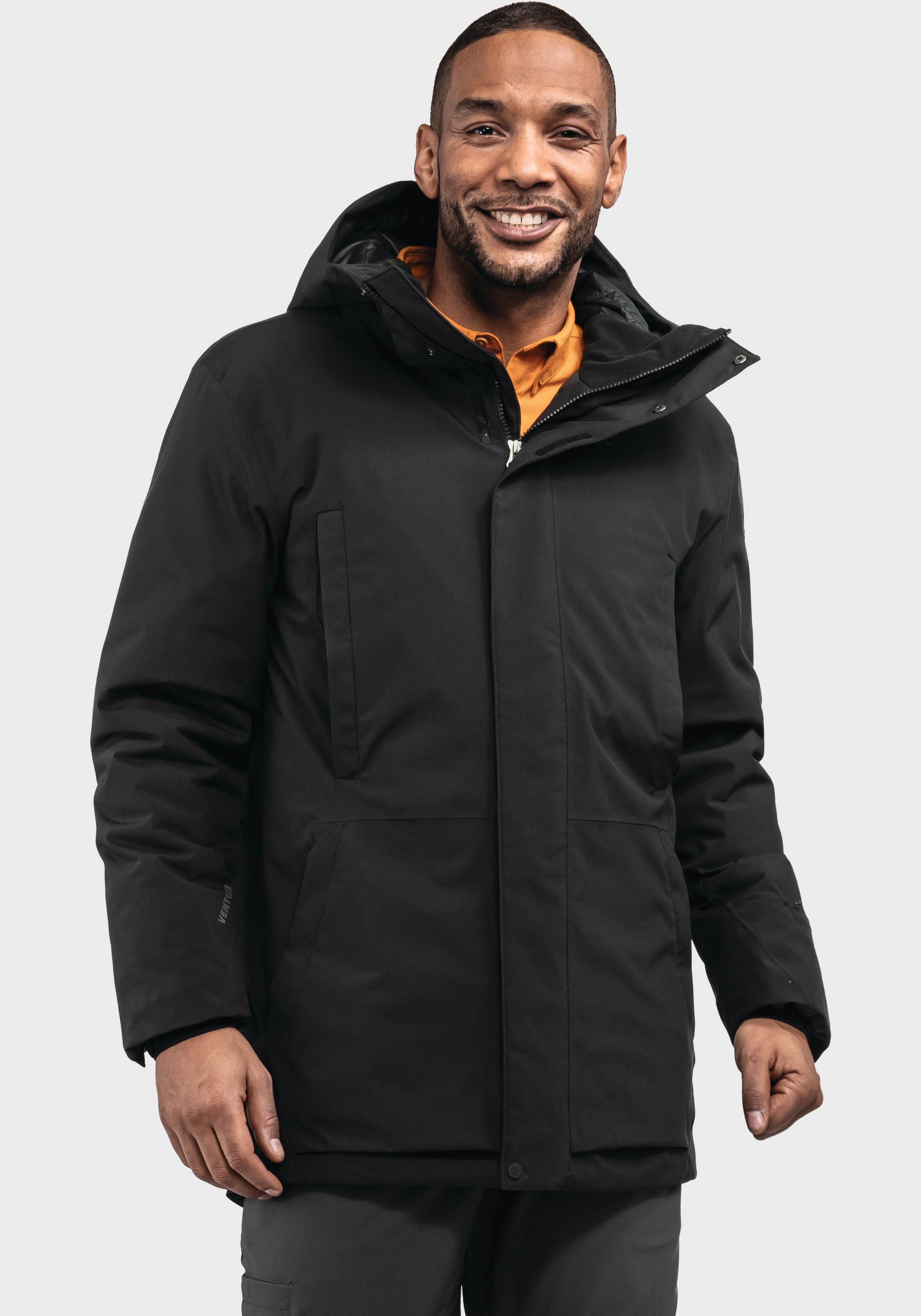 Schöffel Langjacke »Urban Ins Parka Style Crivat MNS«, mit Kapuze