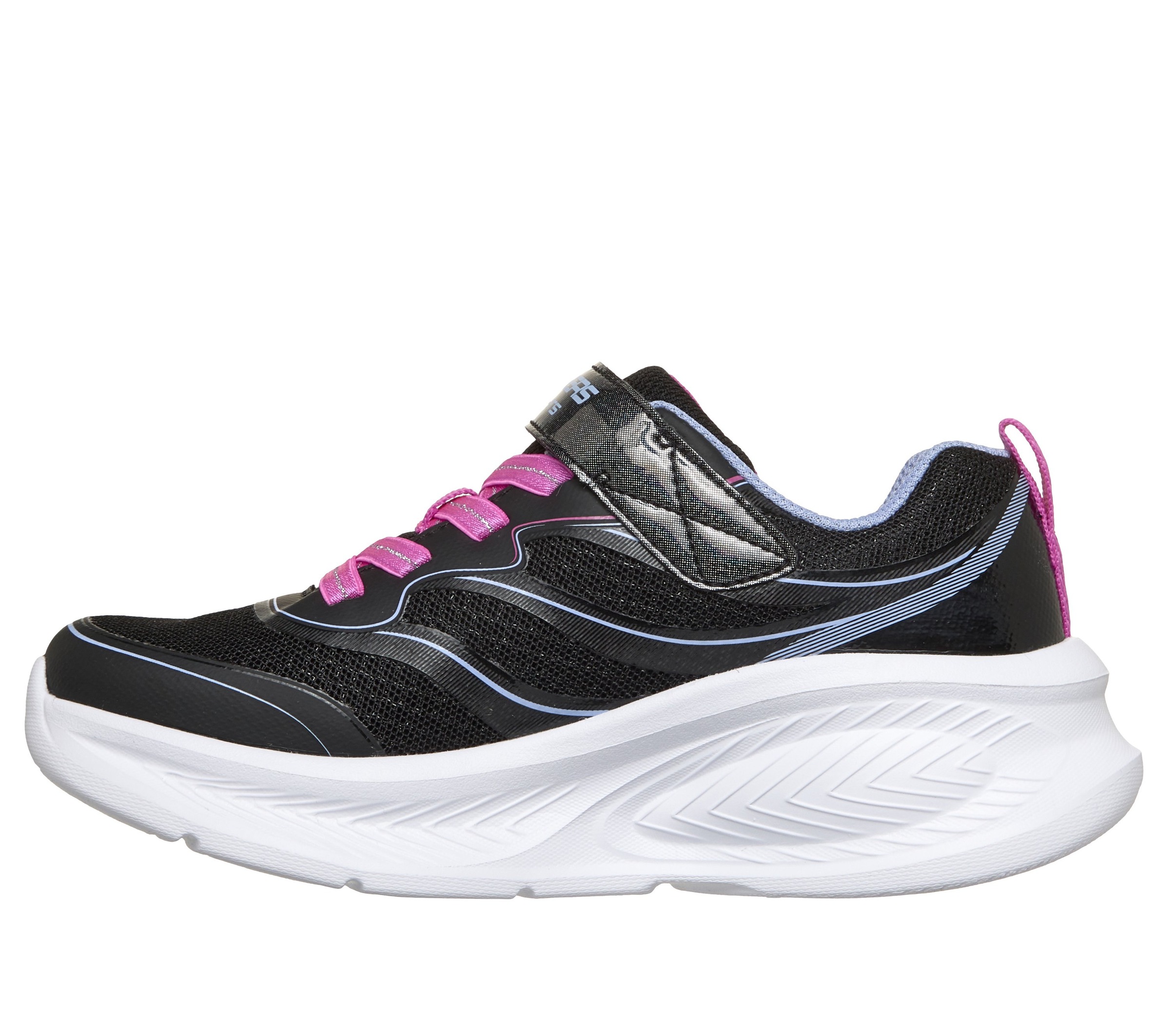 Skechers Sneaker »COSMIC GLOW 2.0 Blinkschuh«  Blinkschuh mit Elastik-Schnürsenkeln, Größenschablone zum Download