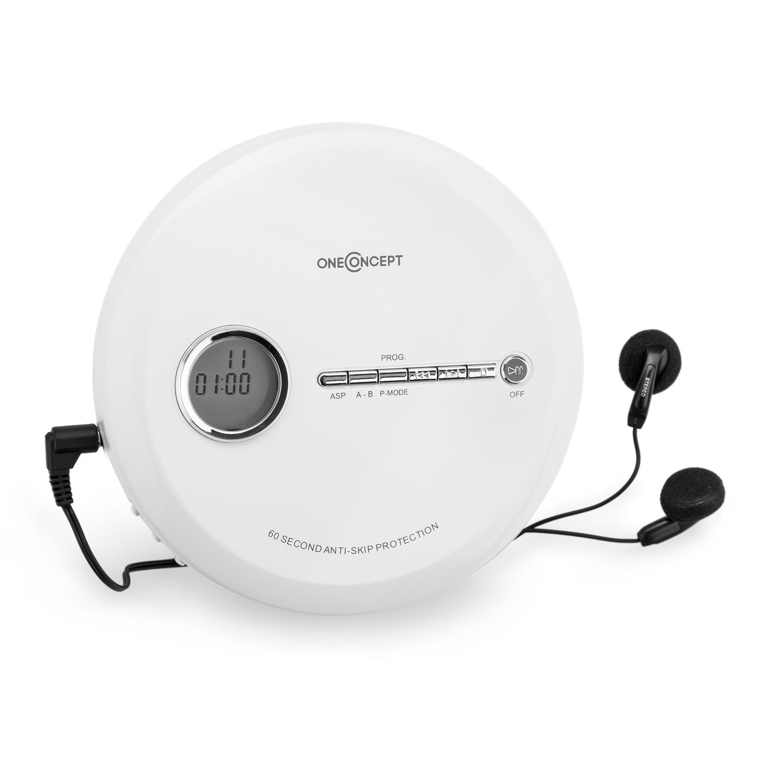Discman CD-Player tragbar Antishock ESP MP3 CD-RW Akku »CDC-100MP3«
