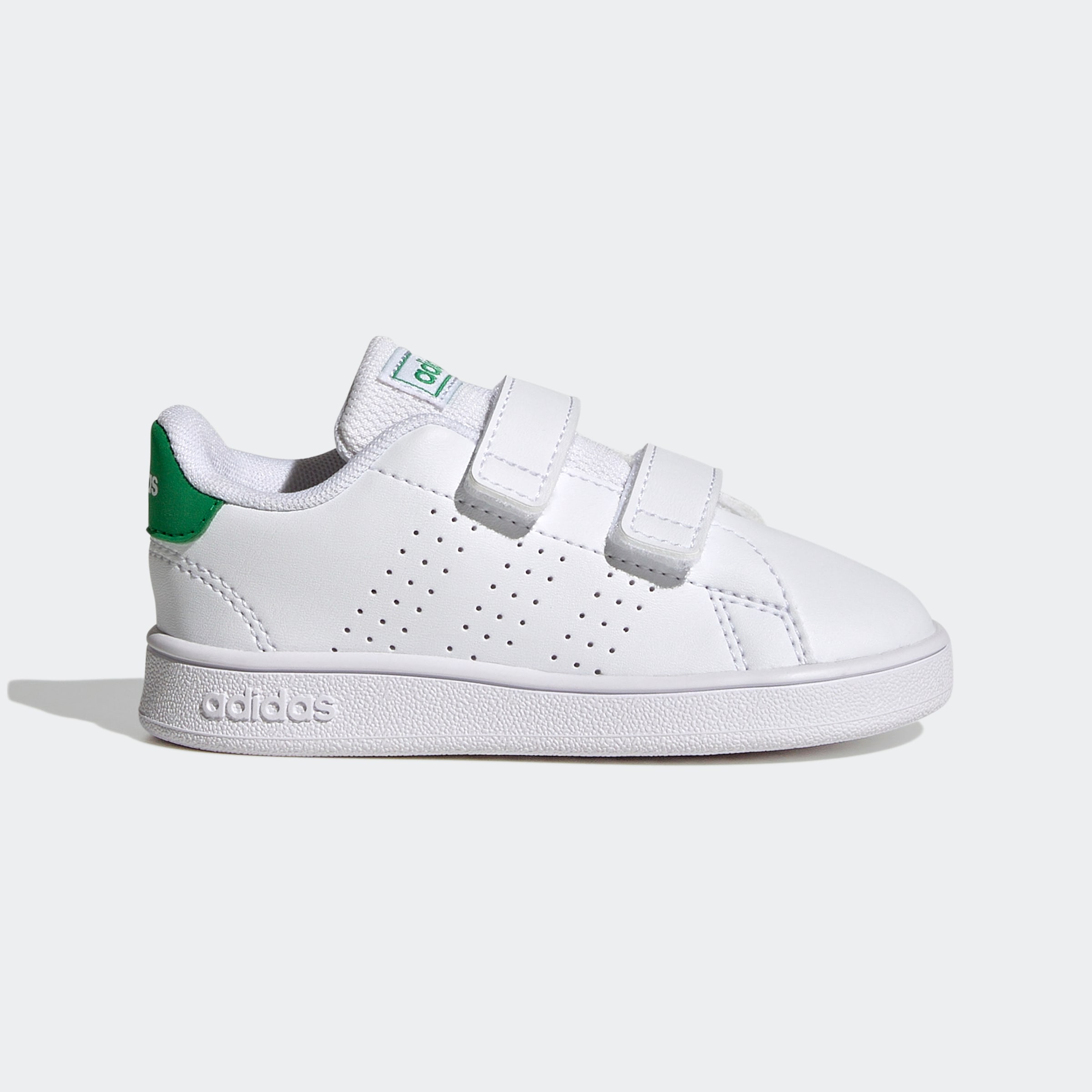 adidas Sportswear Sneaker »ADVANTAGE LIFESTYLE COURT TWO HOOK-AND-LOOP«  Design auf den Spuren des adidas Stan Smith, für Kinder