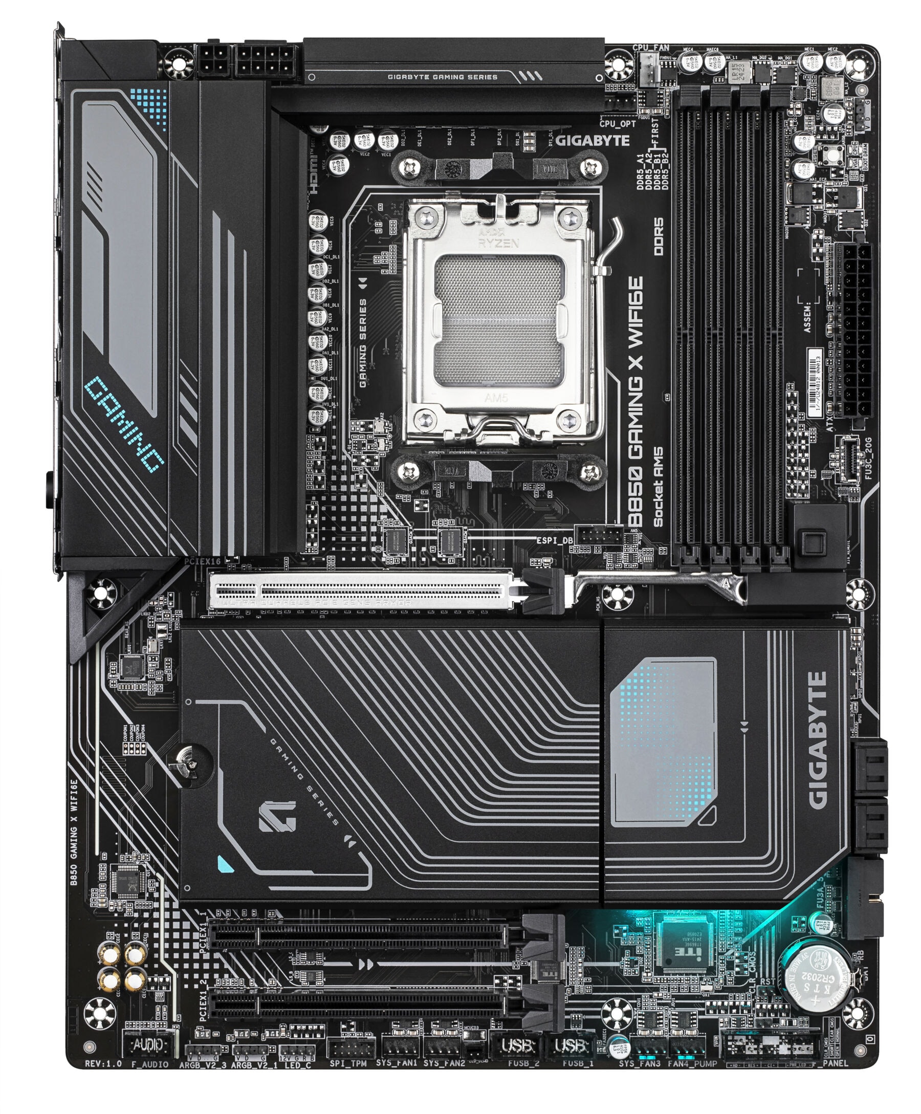 Gigabyte Mainboard »B850 GAMING X WIFI6E Motherboard - AMD Ryzen 9000 Serie CPUs, 12+2+2 P«