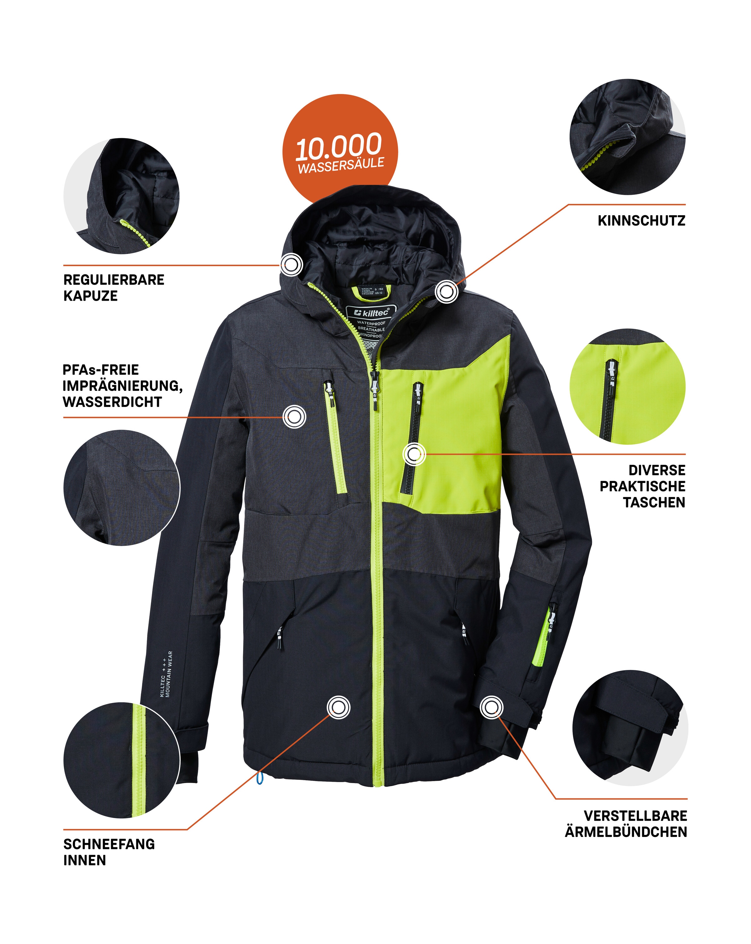 Killtec Skijacke »KSW 398 BYS SKI JCKT«