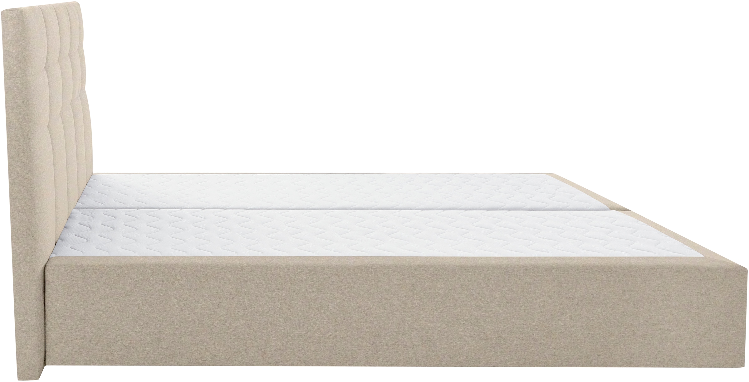 INOSIGN Boxbett »Ovalo« wahlweise mit Bettkasten, in H2, H3 & H4 erhältilich