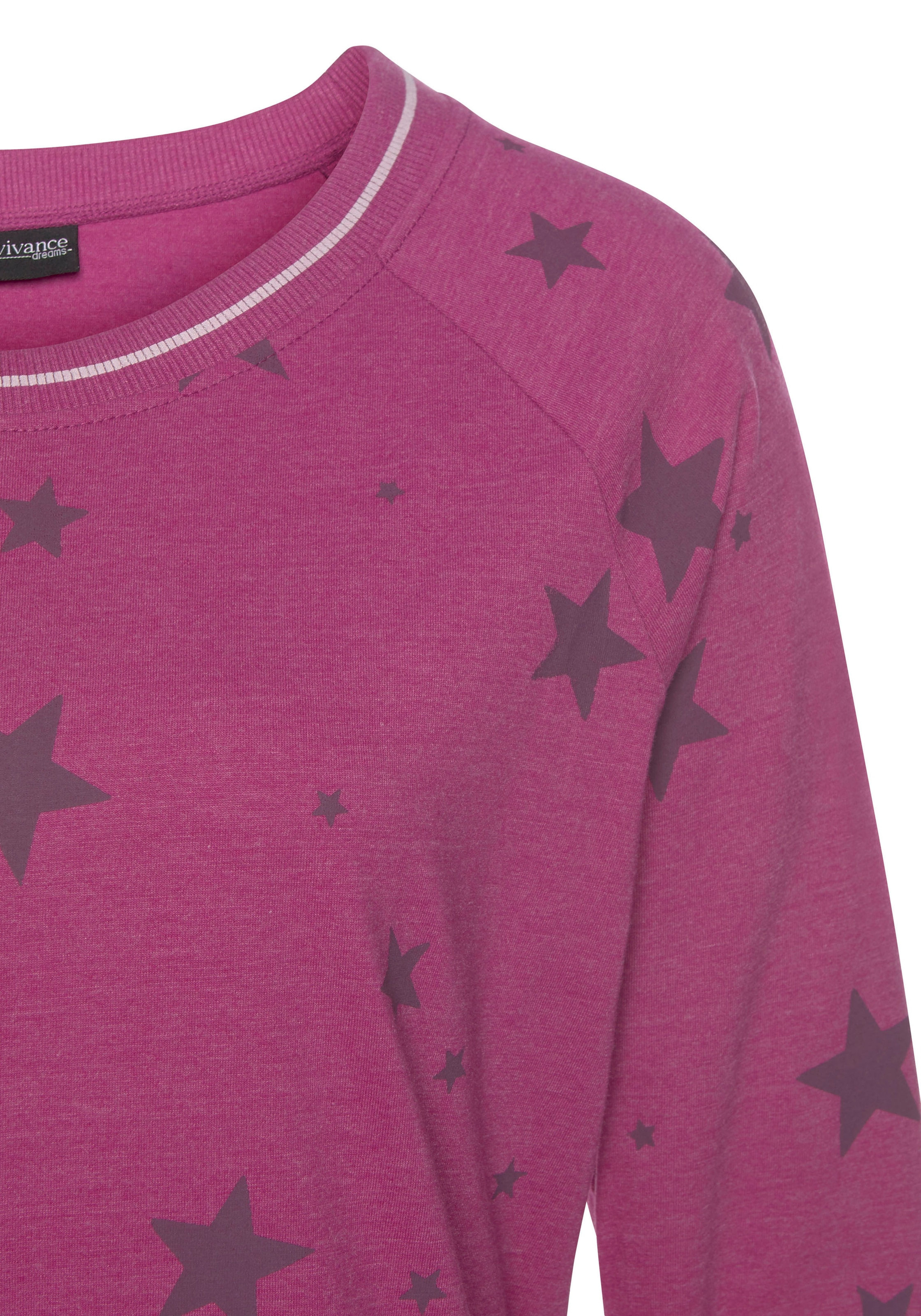 Vivance Dreams Sleepshirt, mit angesagtem Sternedruck im OTTO Online Shop