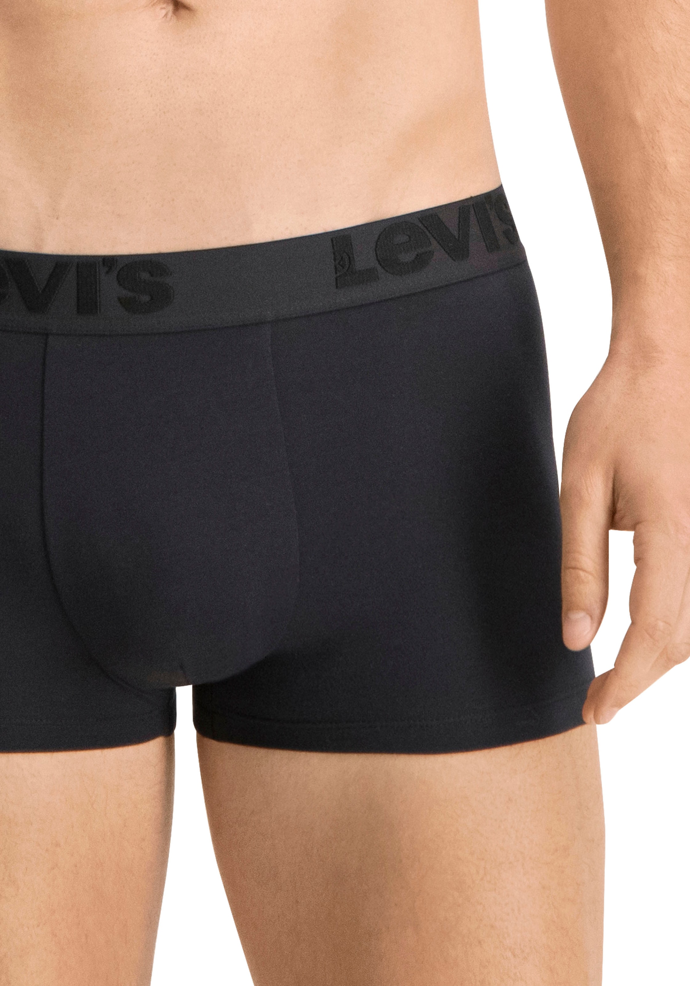 Levi's® Trunk »LEVIS MEN PREMIUM TRUNK 3P«, (3er Pack), mit breitem Logobund