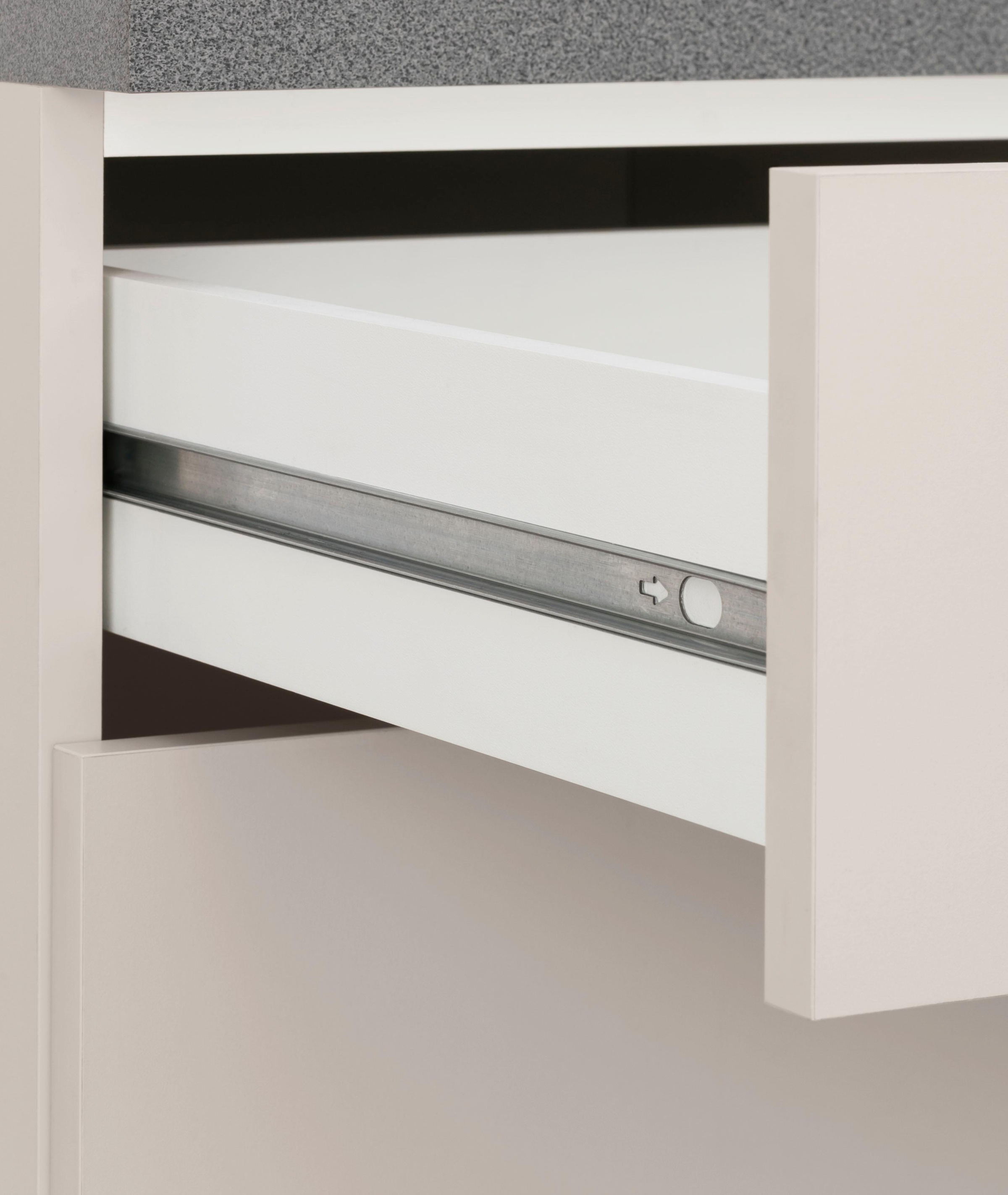 wiho Küchen Küchenzeile »Cali« mit E-Geräten, Breite 360 cm