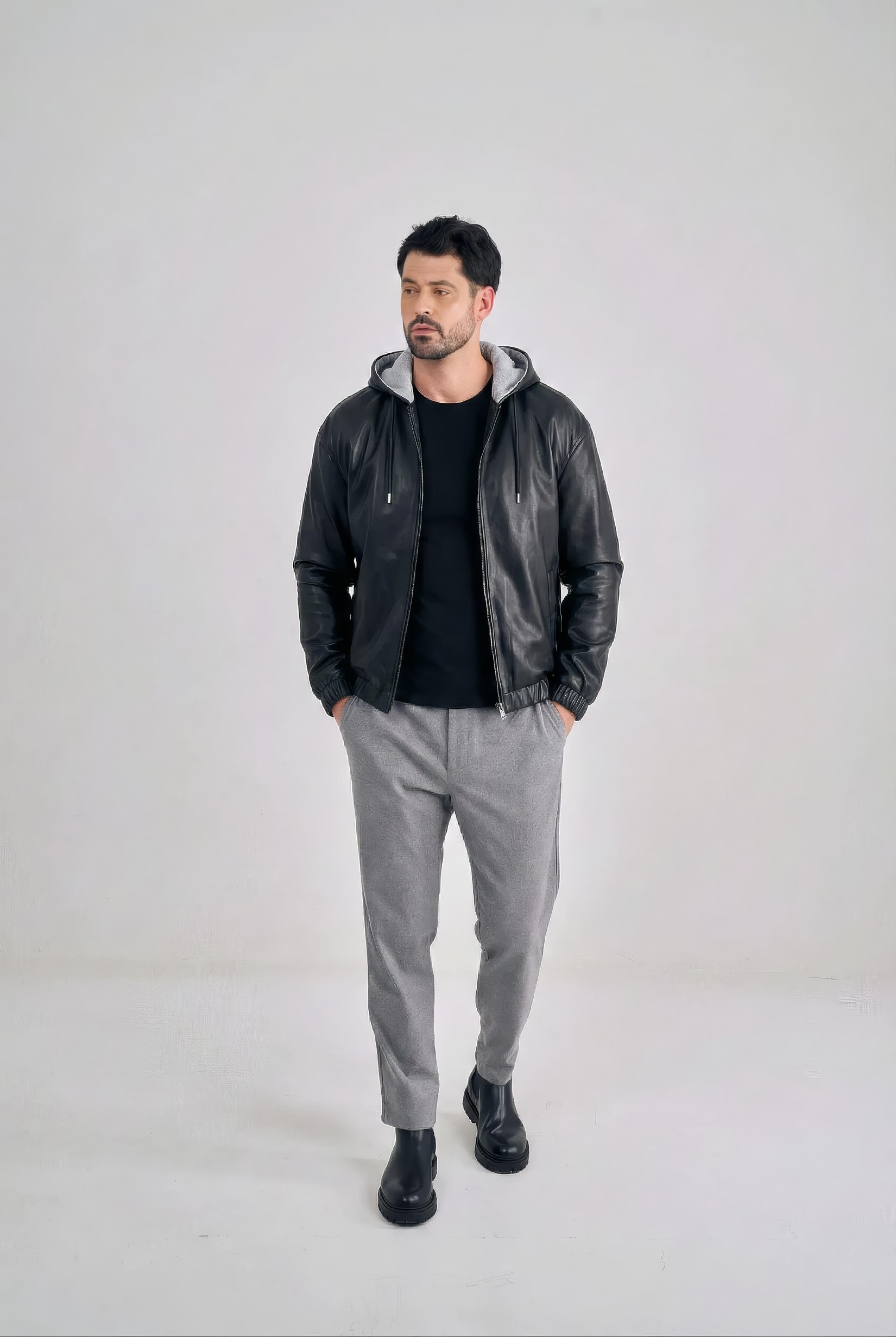 Freaky Nation Lederimitatjacke »T-Cay-L«