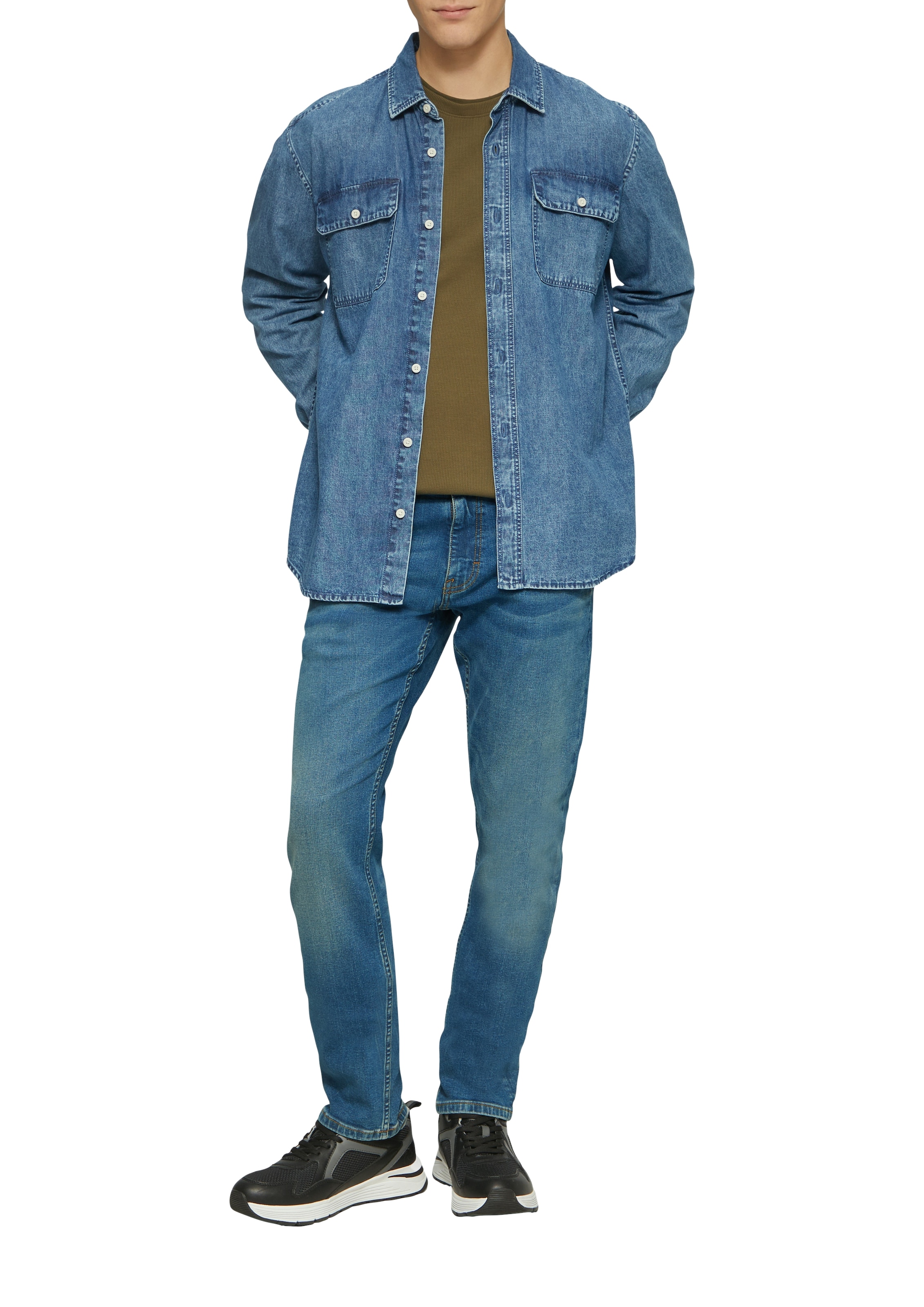QS Slim-fit-Jeans »Style Rick« im Five-Pocket Style