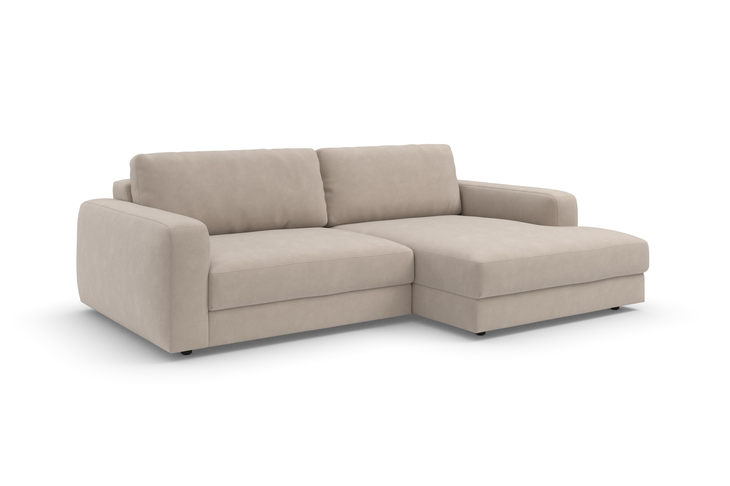 TRENDMANUFAKTUR Ecksofa »Bourbon«, (2 St.), mit extra hohem Sitzkomfort, auch in Cord erhältlich