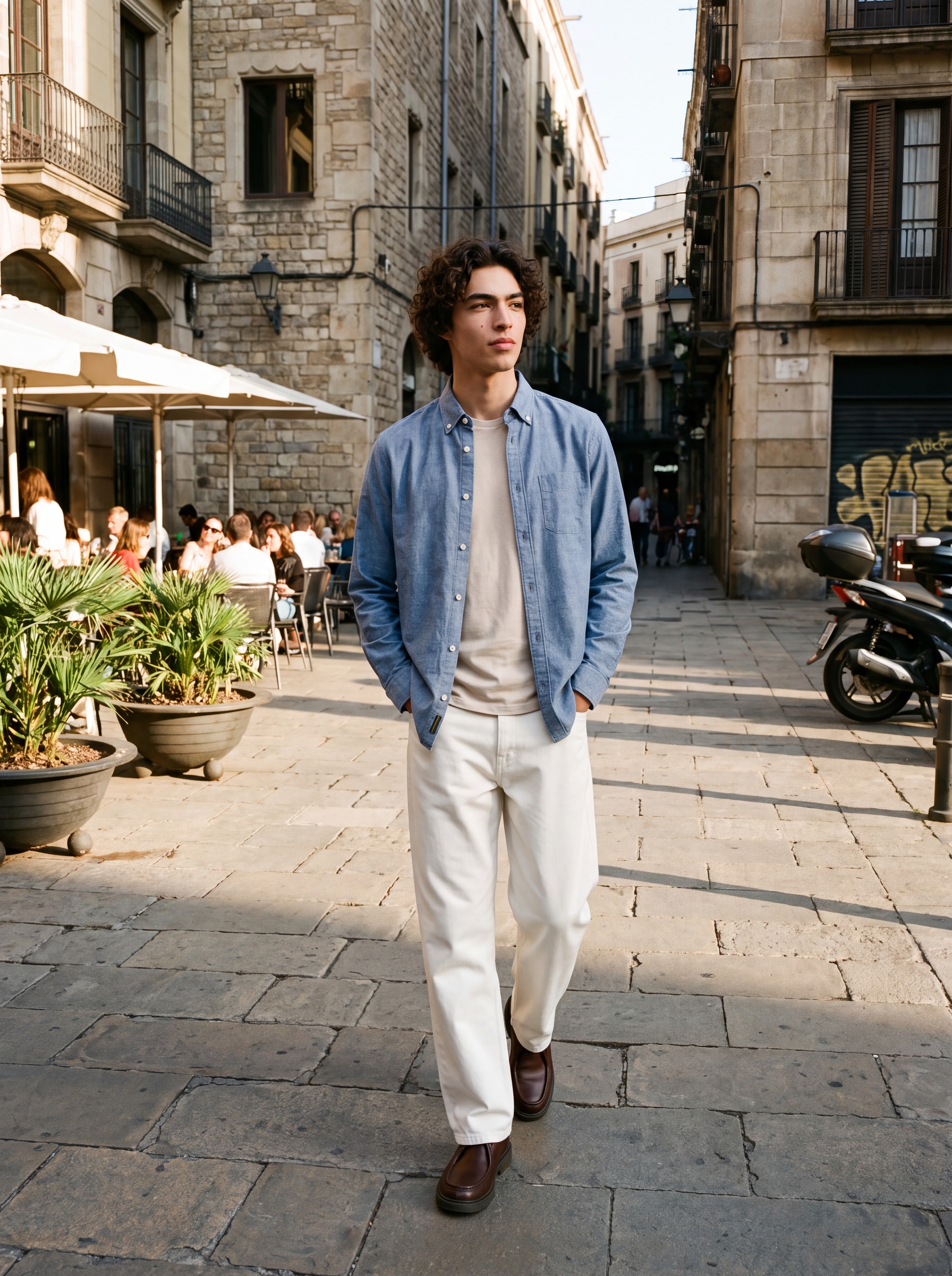 Jack & Jones Langarmhemd »JPRBLUHARVEY TWILL SOLID L/S SHIRT SN« Baumwolle, regular fit