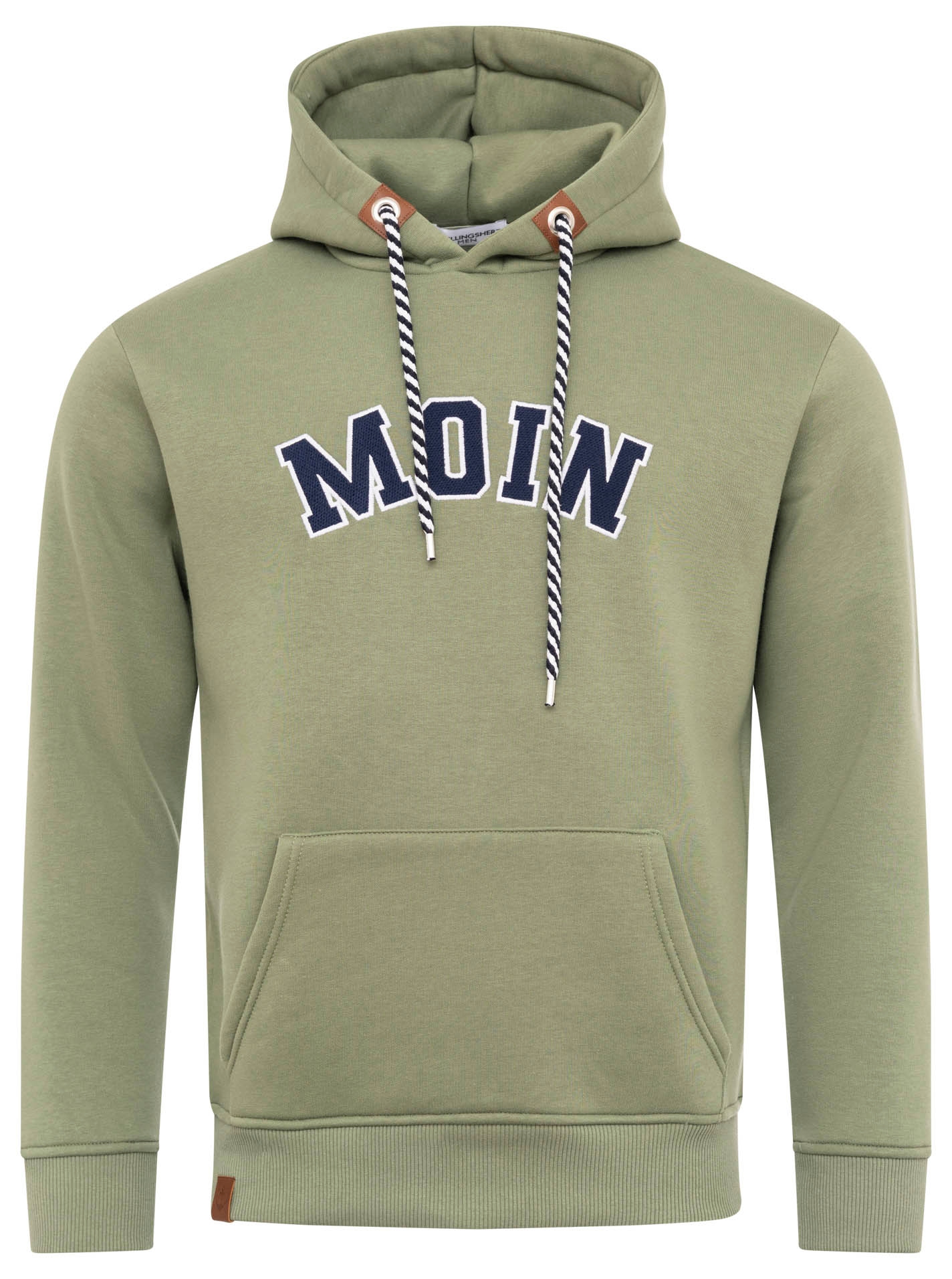 Zwillingsherz Hoodie »"MOIN Classic"«, mit norddeutschem "MOIN" gestickt und Taschen