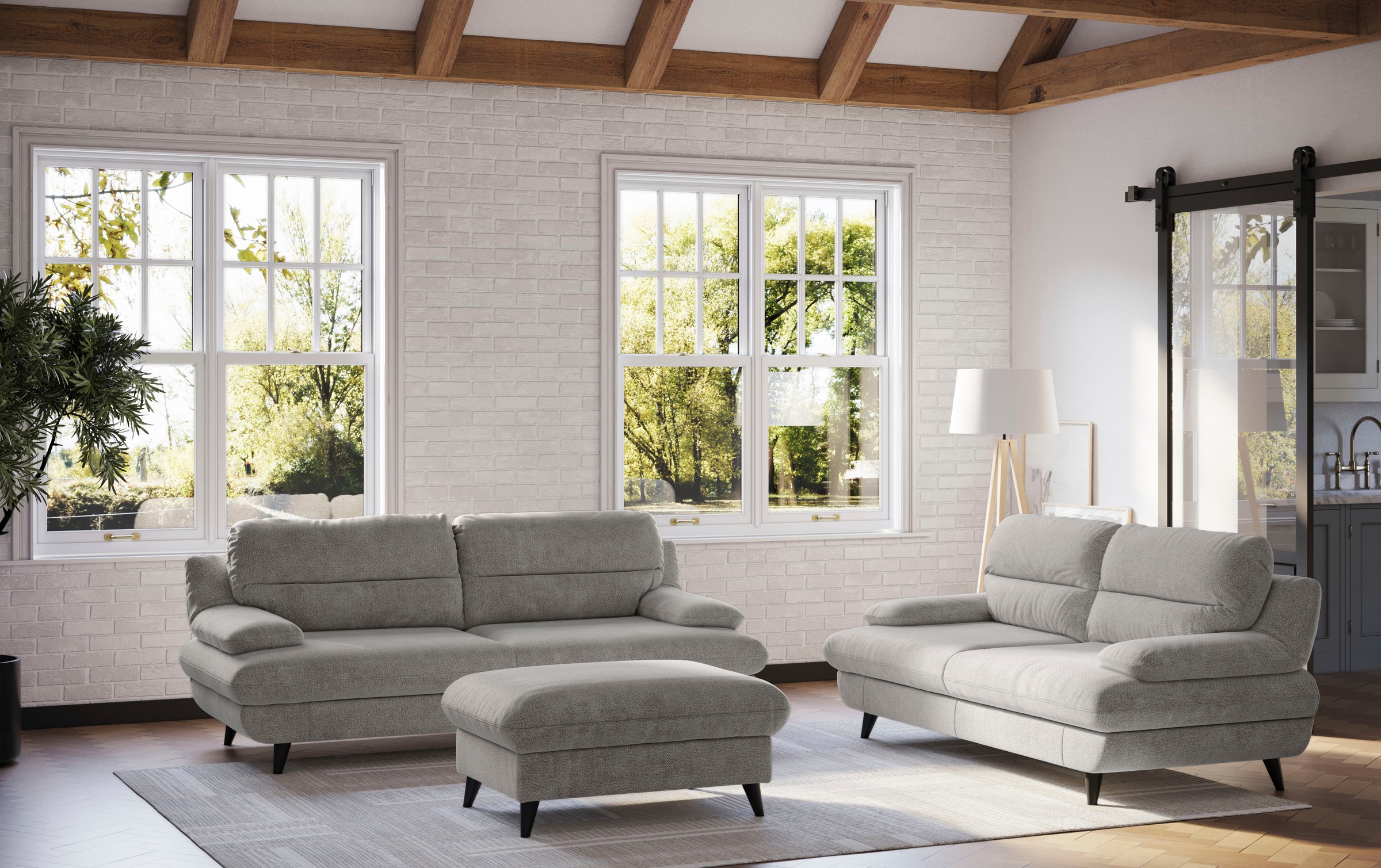 COTTA Stauraumhocker »Pike, B: 102 cm« mit Stauraum