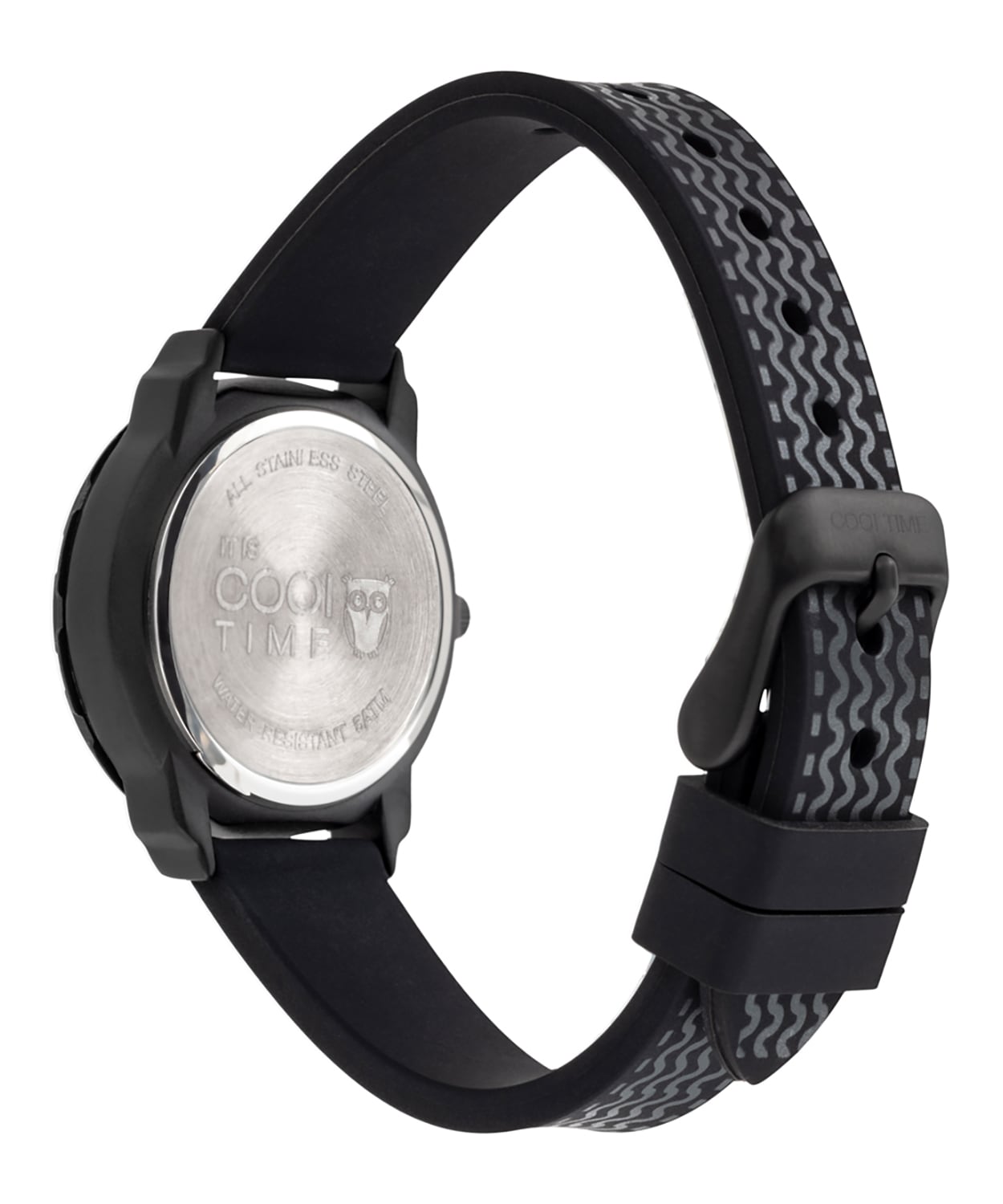 COOL TIME Quarzuhr »The Cool Black Racer«, Armbanduhr, Silikonarmband, Kinderuhr, Junge, analog