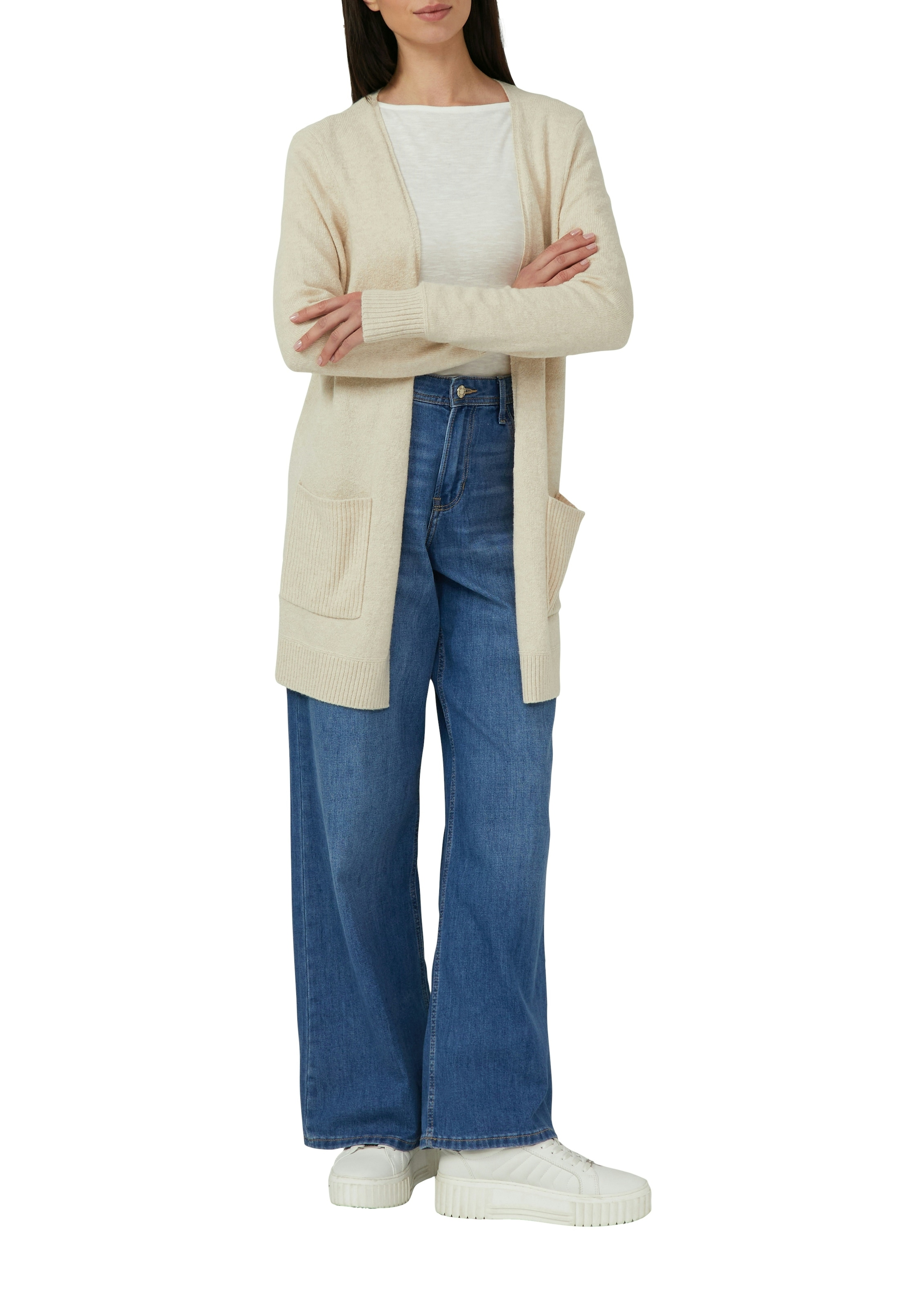 s.Oliver Strickjacke mit aufgesetzten Taschen