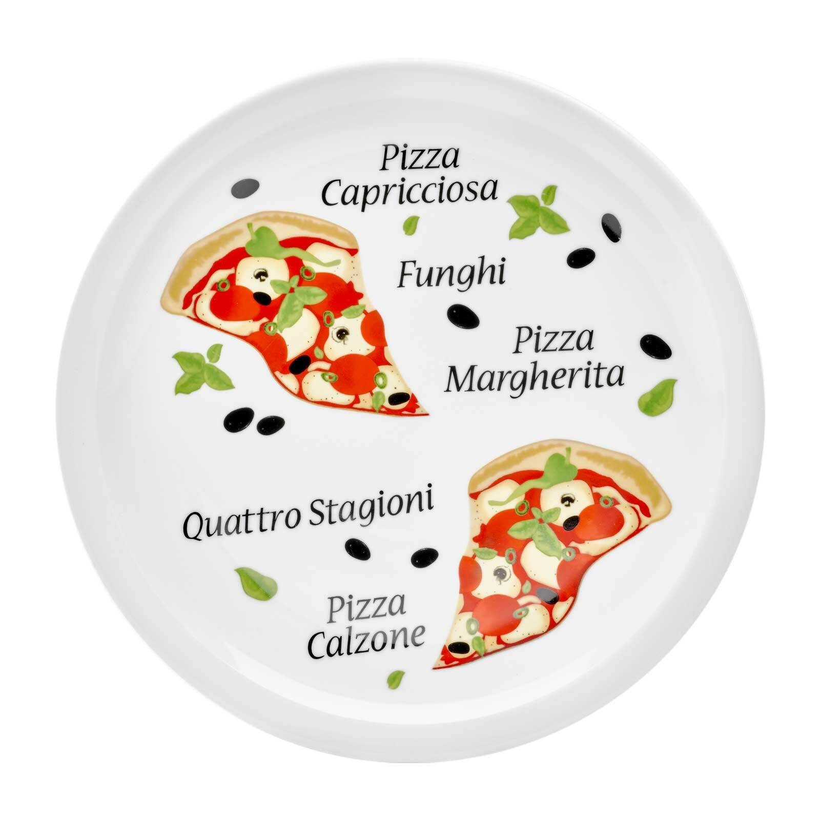 van Well Pizzateller »Pizzateller Napoli & Margherita ø 30,5 cm 6er Set bunt«