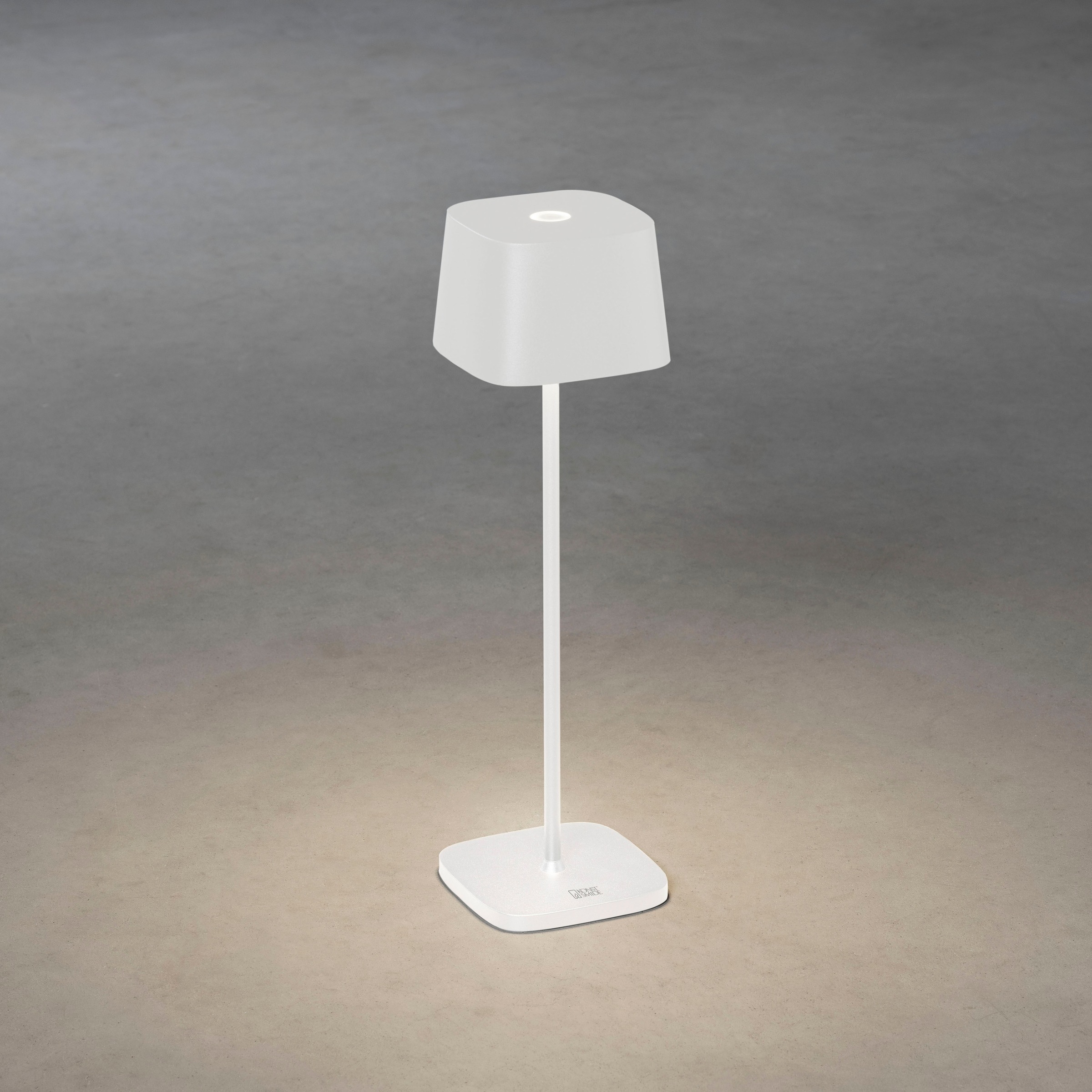 KONSTSMIDE LED Tischleuchte »Capri«, Capri LED USB-Tischleuchte weiss, Farbtemperatur, dimmbar