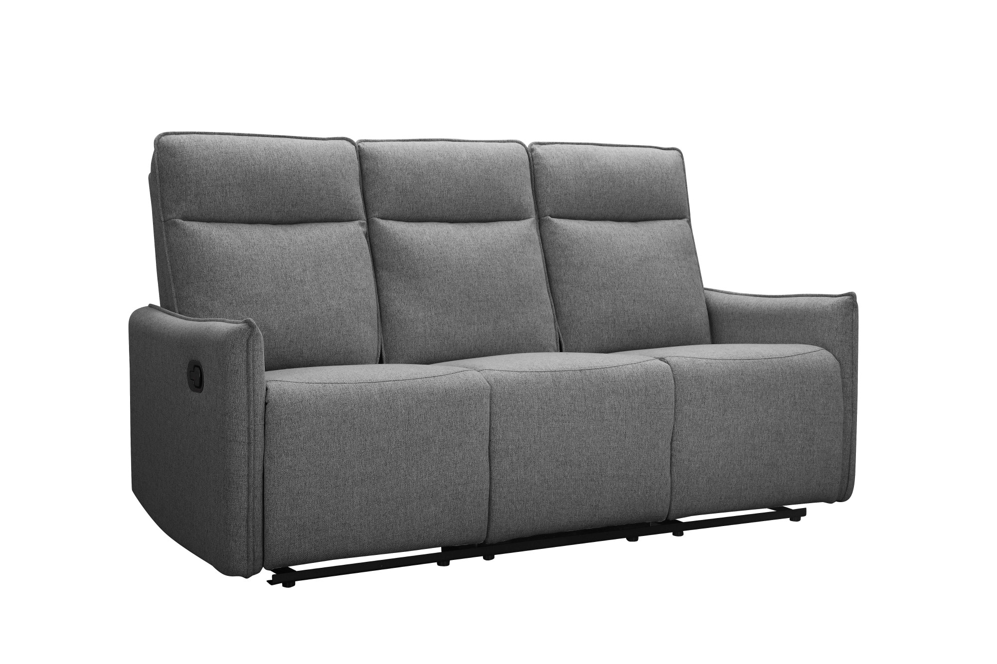 Dorel Home 3-Sitzer »Lugo, Kinosofa mit Reclinerfunktion in Kunstleder und Webstoff«, mit manueller Relaxfunktion in 2 Sitzen