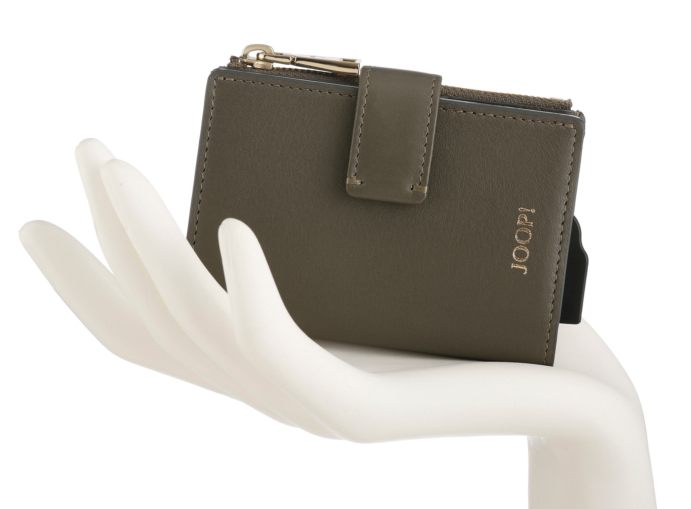 JOOP! Kartenetui »sofisticato 1.0 c-four e-cage sv8« Geldbörse Portemonnaie Damenbörse Ledergeldbörse